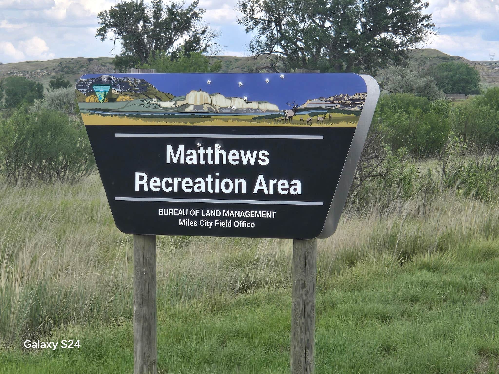 Camper-submitted photo at BLM Mathews Recreation Area near Miles City, MT