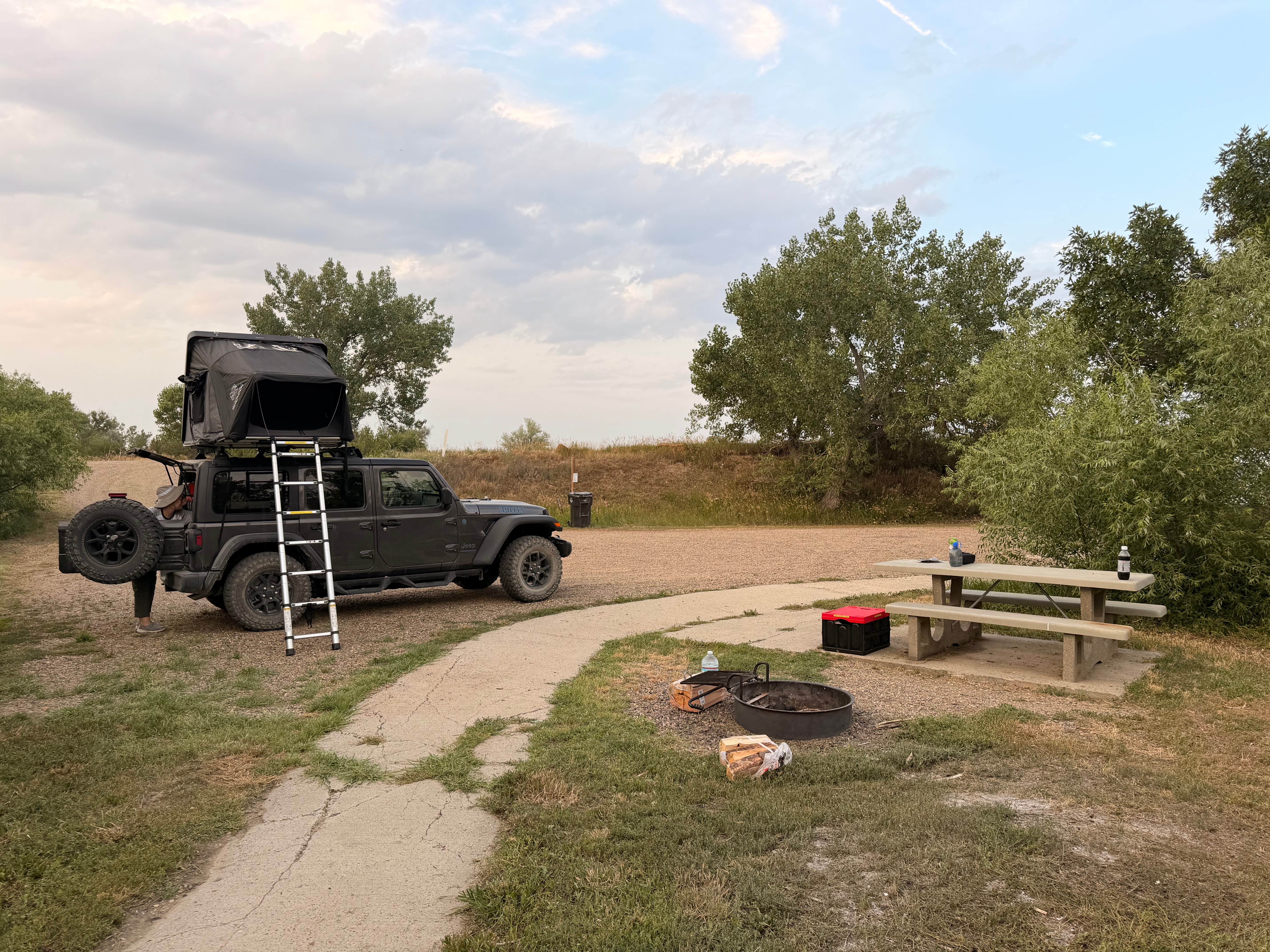 Camper-submitted photo at BLM Mathews Recreation Area near Forsyth, MT