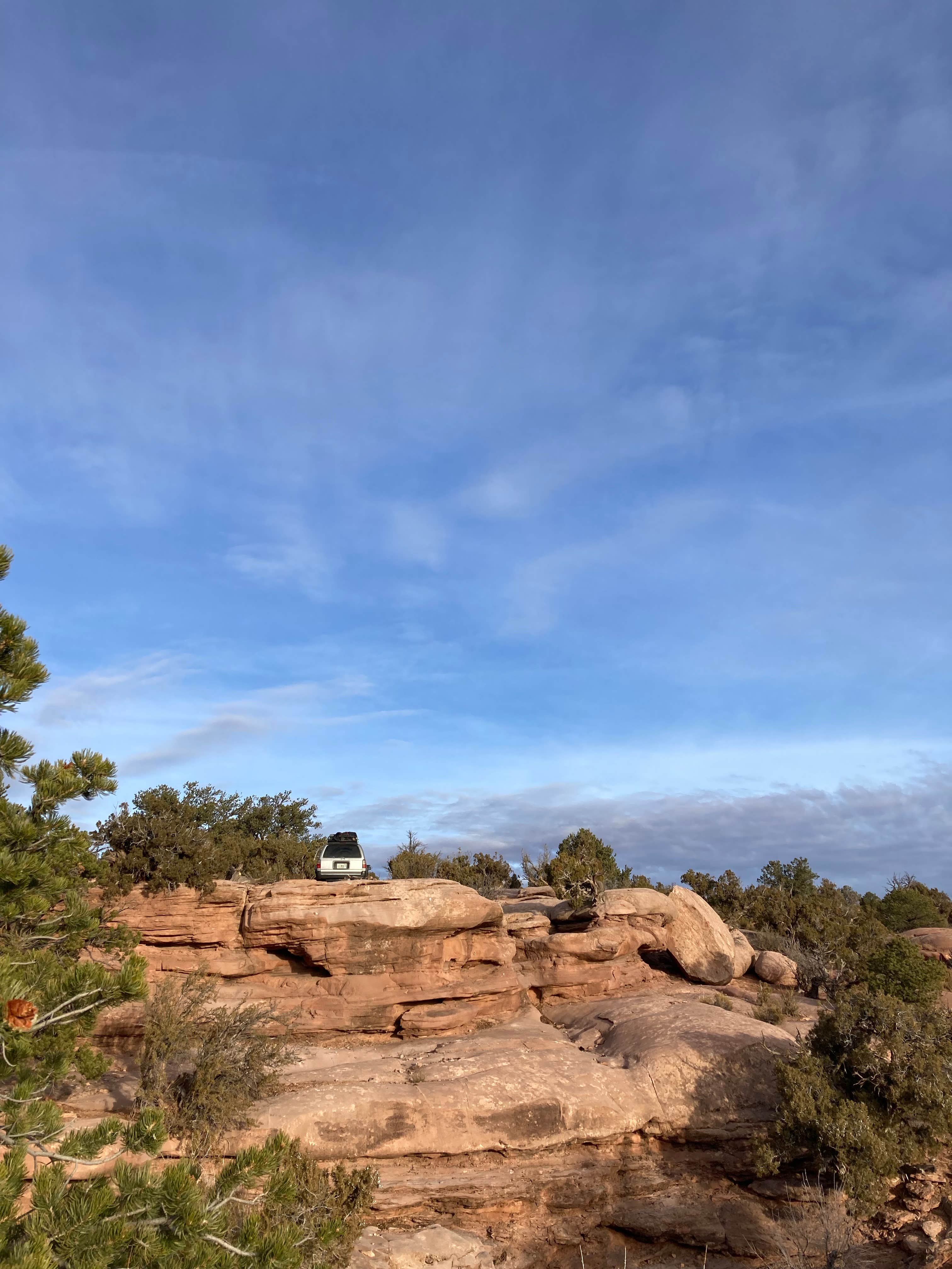 Liam's photo of a dispersed camping area at BLM Middle Fork Shafer Canyon Dispersed near Moab, UT