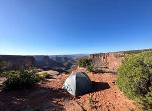 BLM Middle Fork Shafer Canyon Dispersed