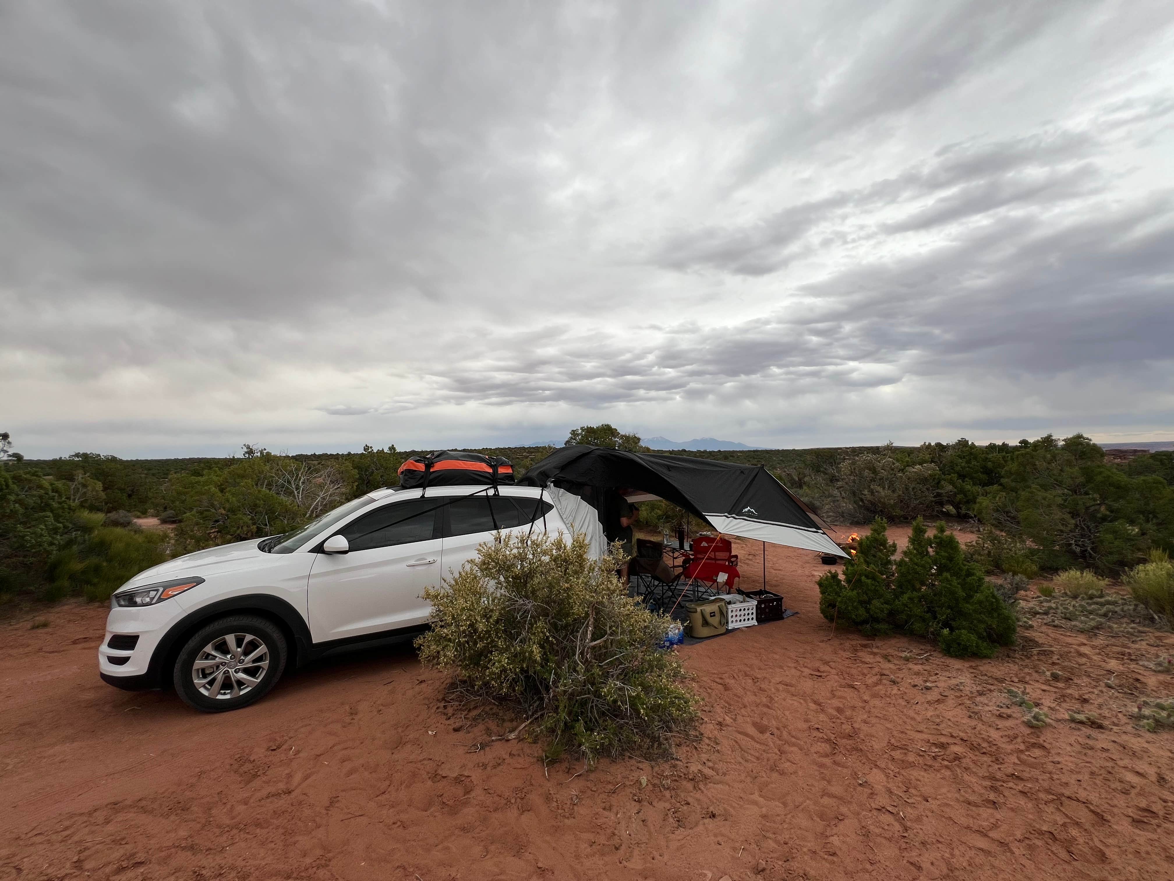 Kelsey's photo of a dispersed camping area at BLM Middle Fork Shafer Canyon Dispersed in Utah