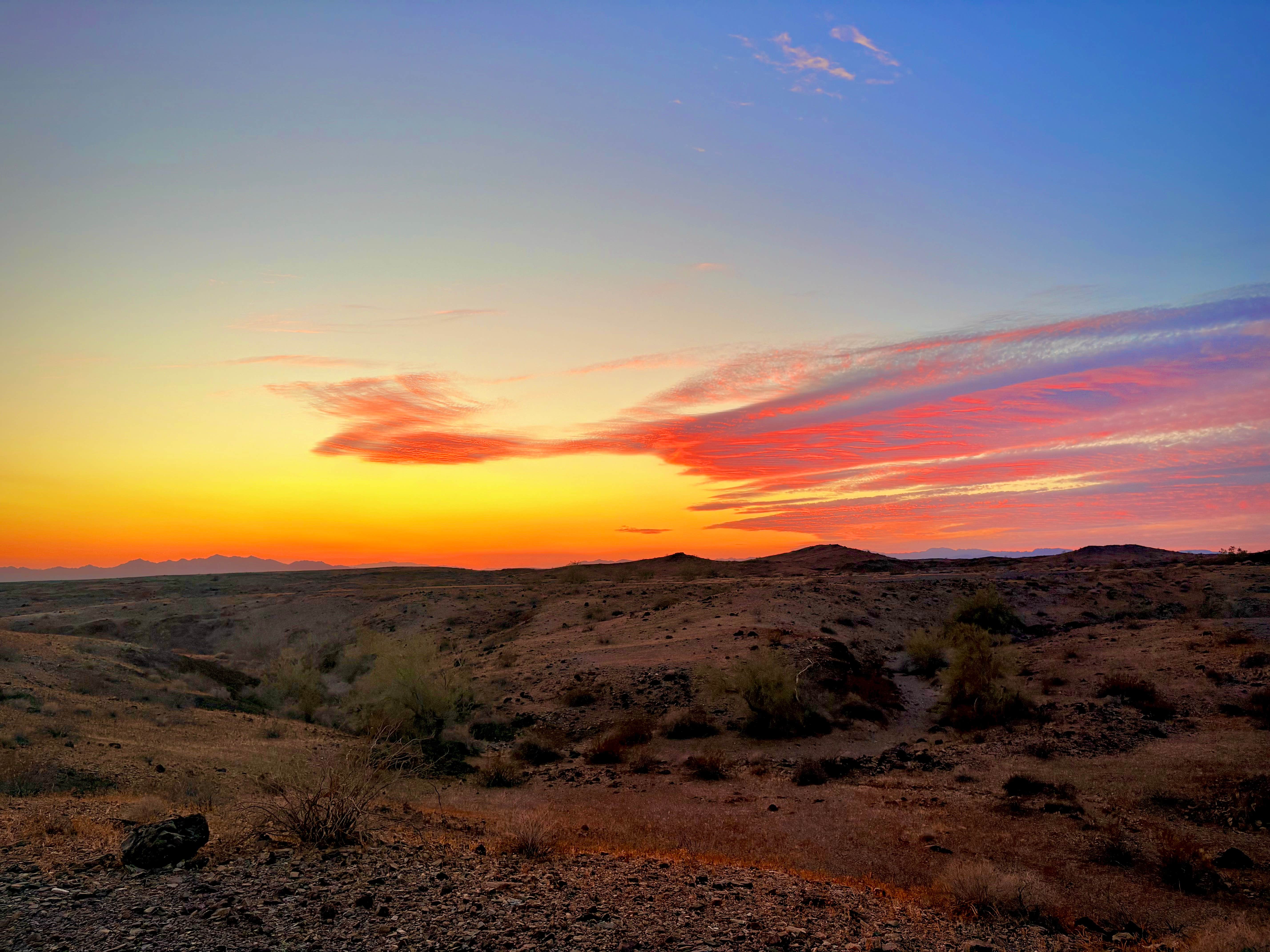 Danny T.'s photo of a dispersed camping area at BLM mp 138.0 spur Dispersed near Lake Havasu City, AZ