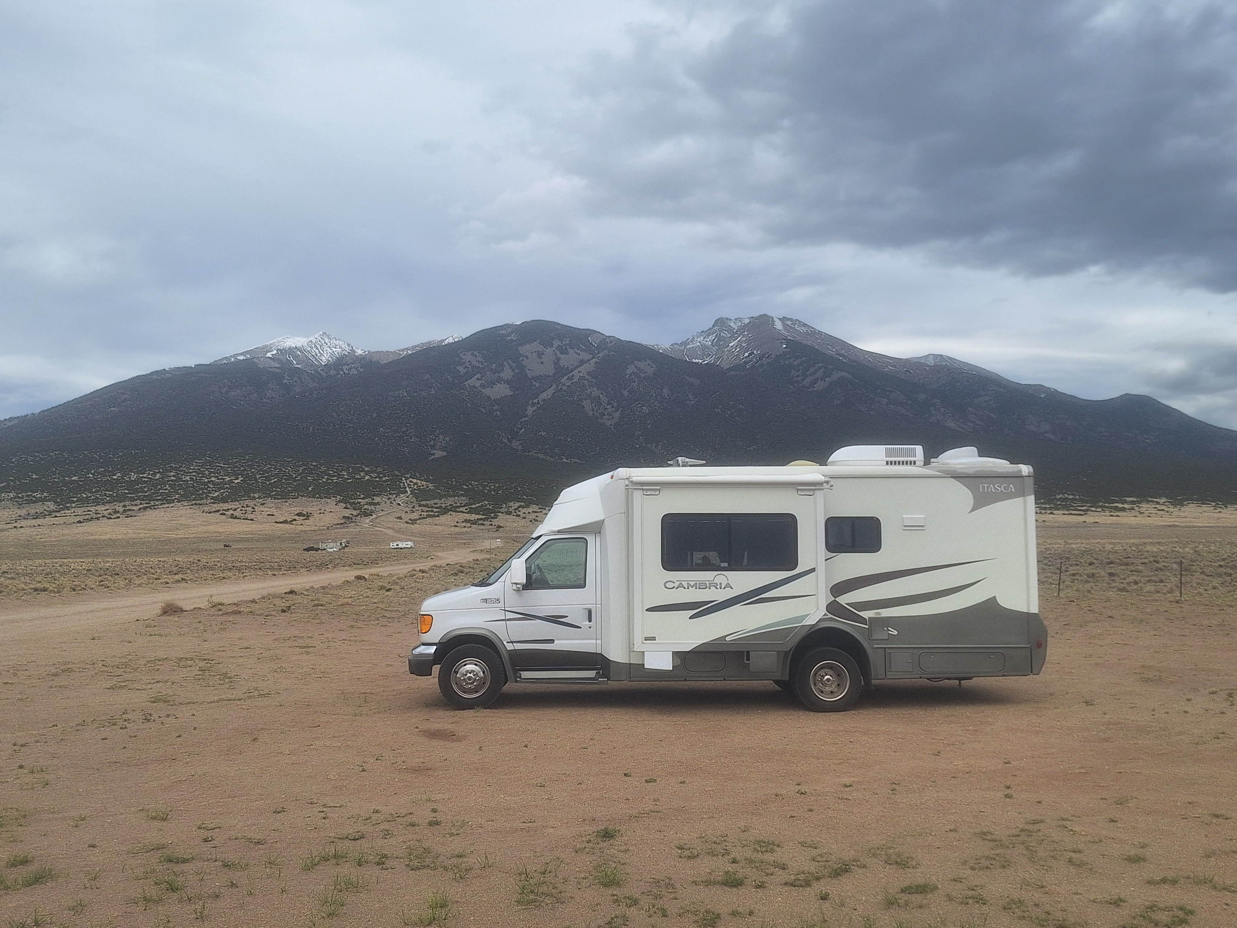 Clément S.'s photo of rv camping at BLM Mt. Blanca Rd. Dispersed near Blanca, CO