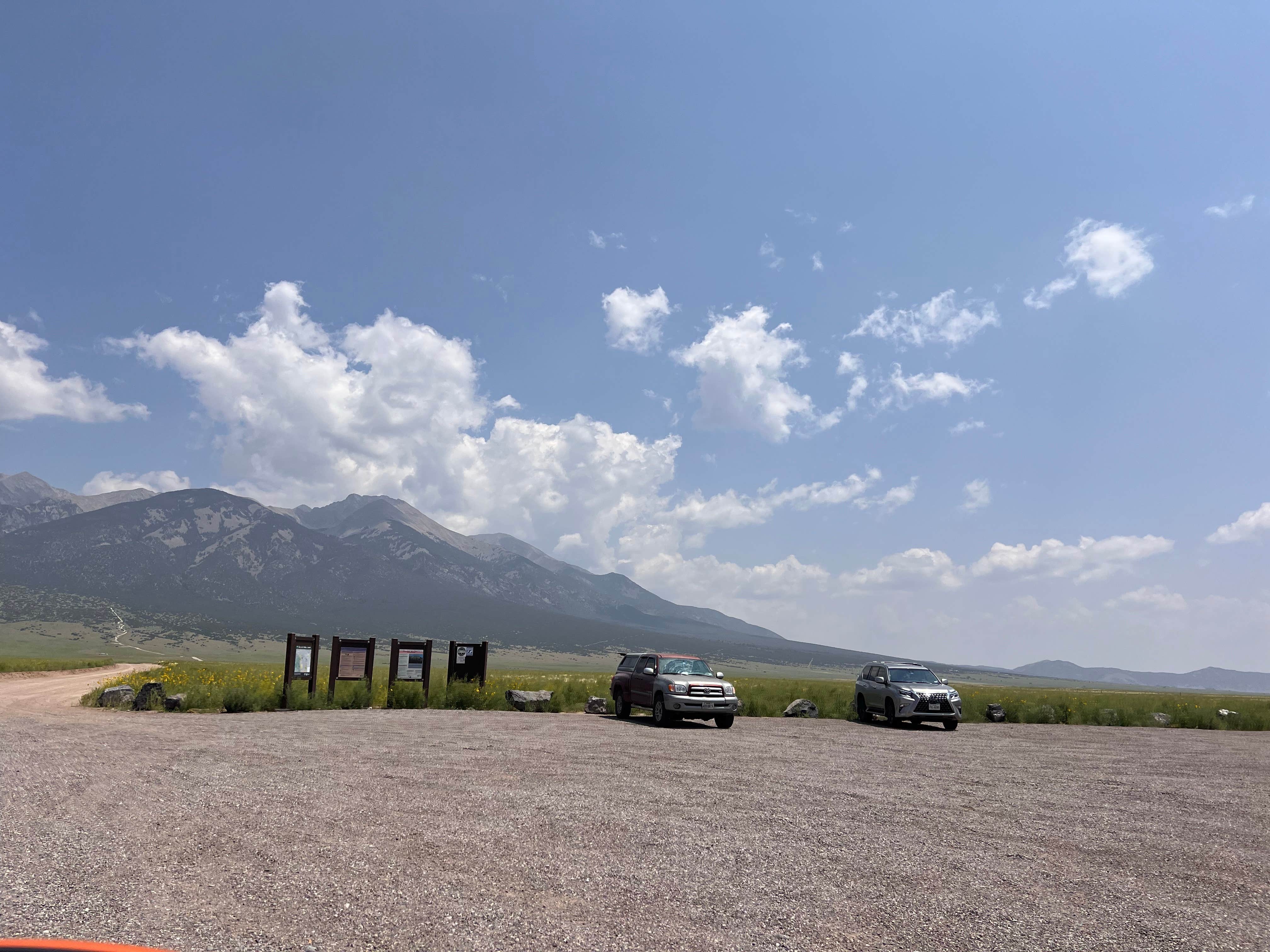 Morgan E.'s photo of a dispersed camping area at BLM Mt. Blanca Rd. Dispersed near La Jara, CO