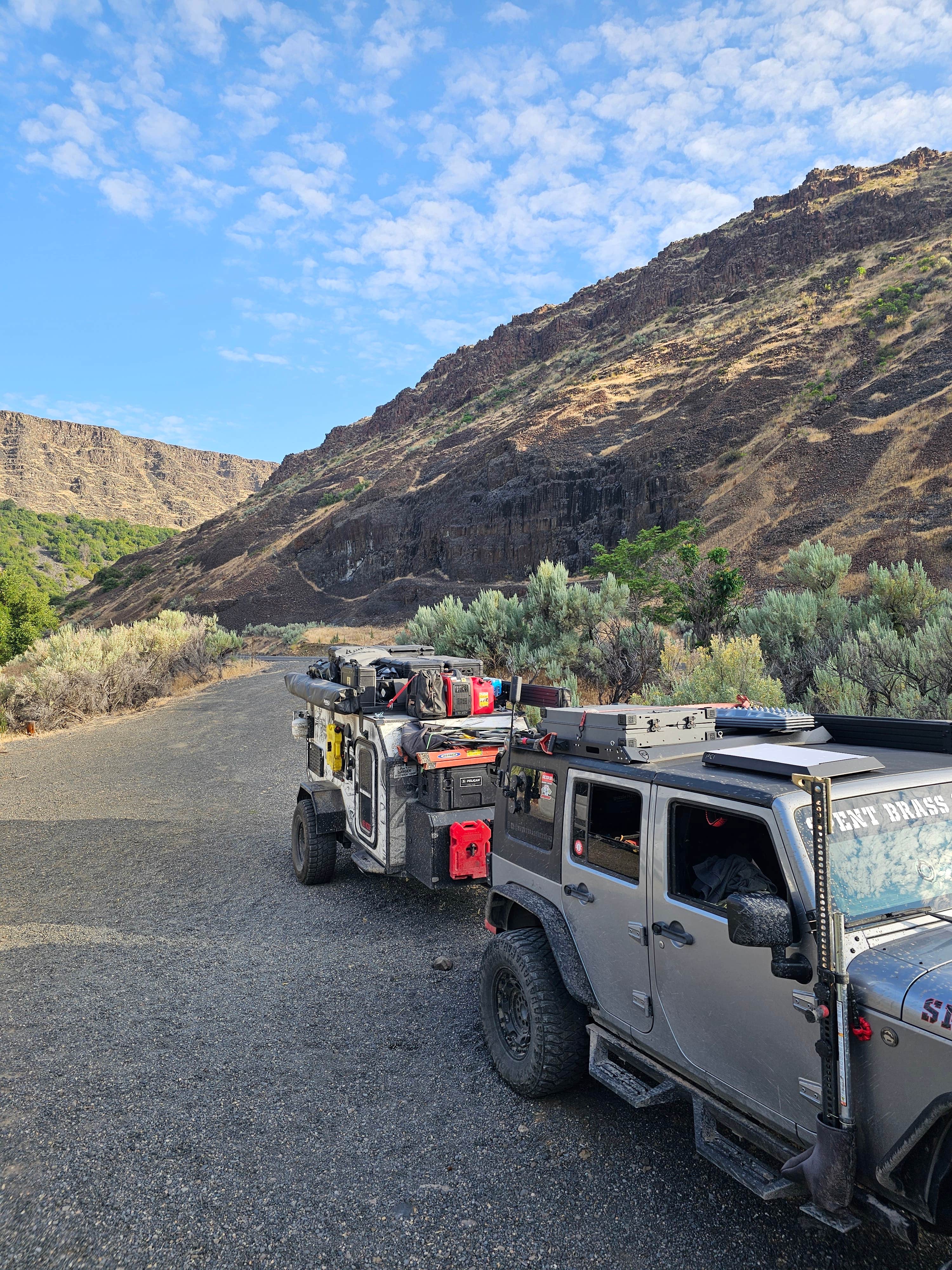Camper-submitted photo at Oak Springs Campground near Maupin, OR