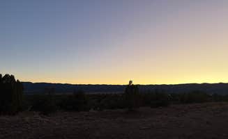 Stacia M.'s photo of a dispersed camping area at Harris Wash Dispersed Campsite near Eggnog, UT