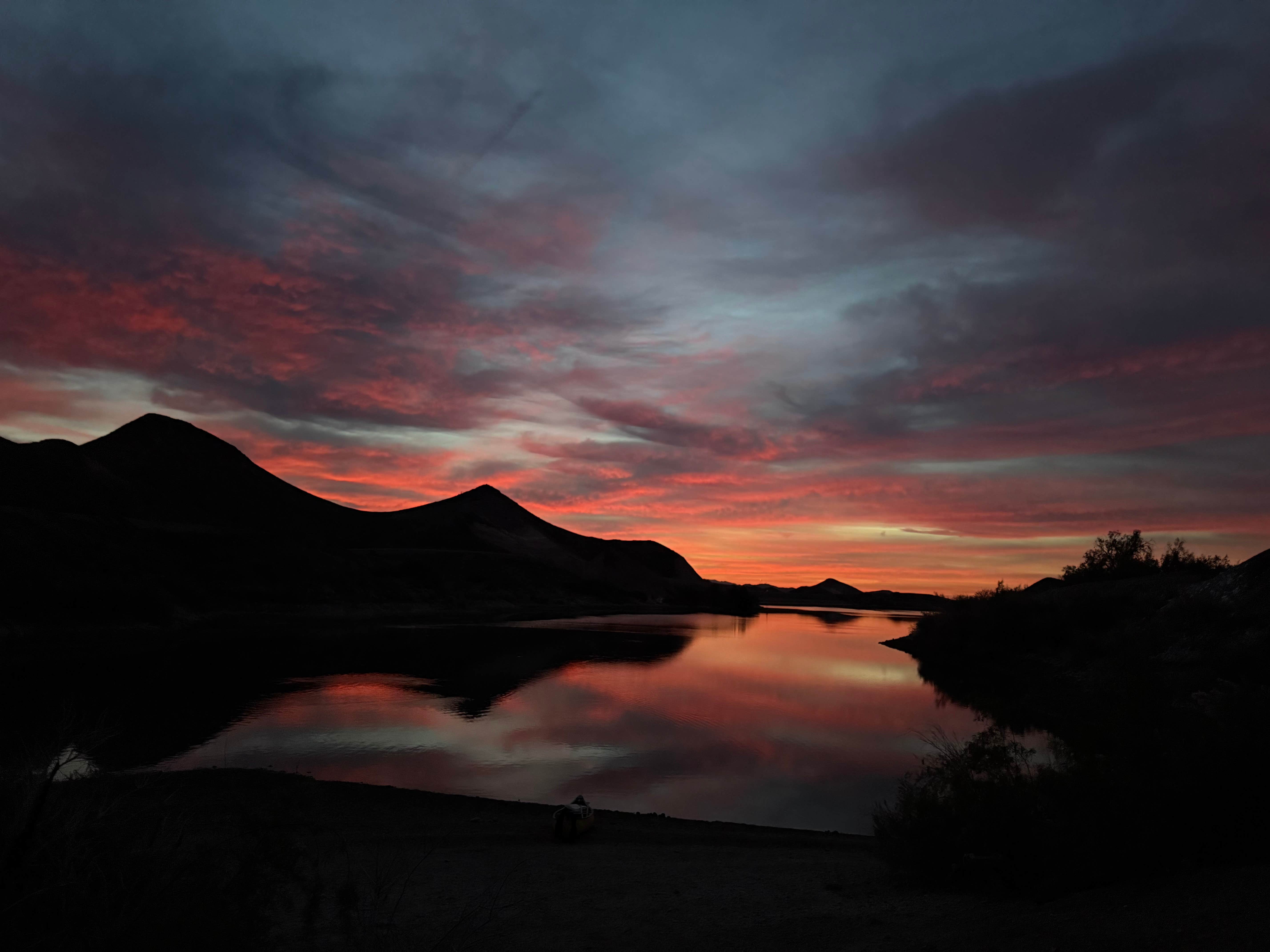 Camper-submitted photo at BLM Senator Wash Reservoir North Shore near Yuma, AZ