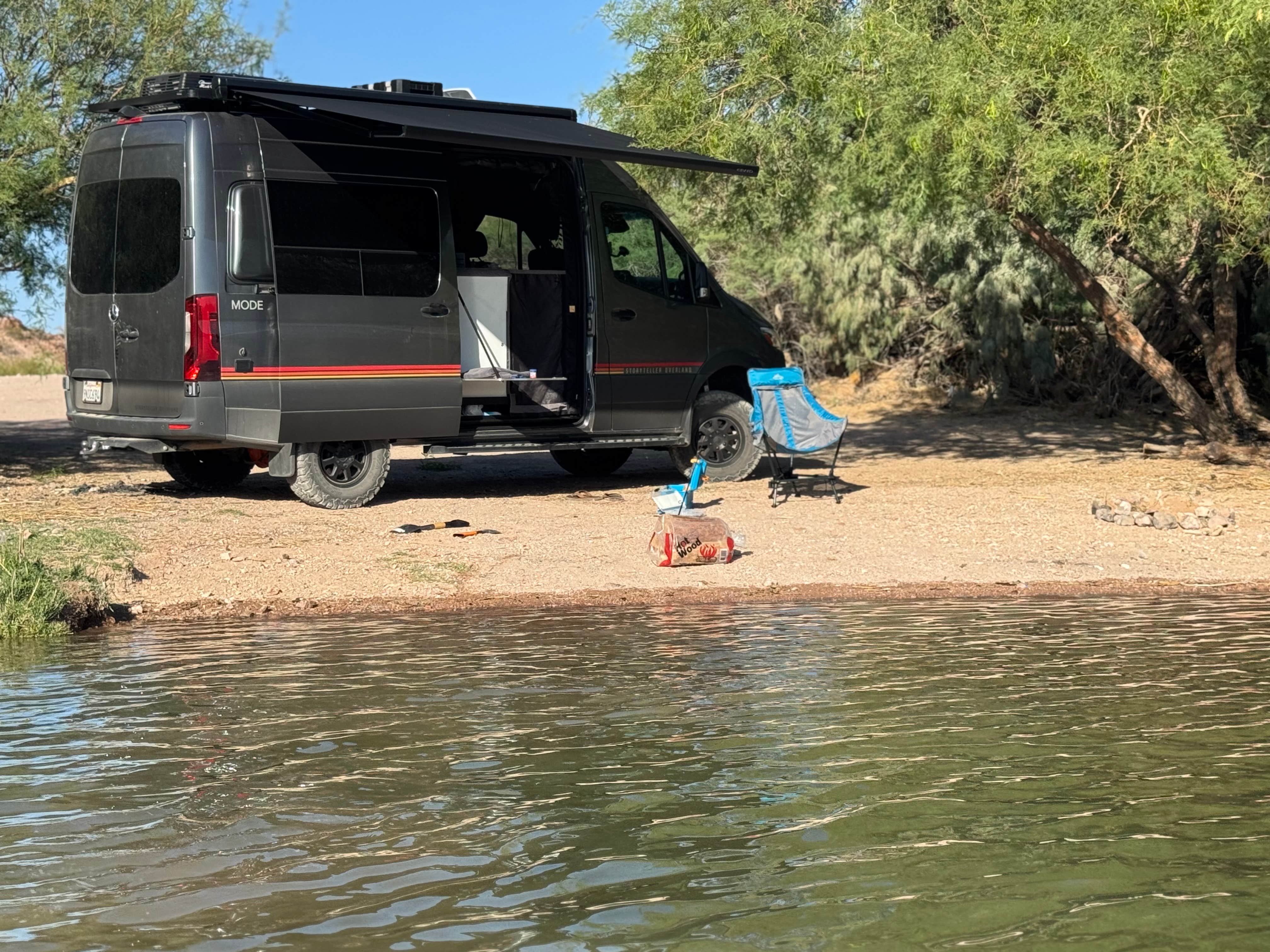 Camper-submitted photo at BLM Senator Wash Reservoir North Shore near Winterhaven, CA