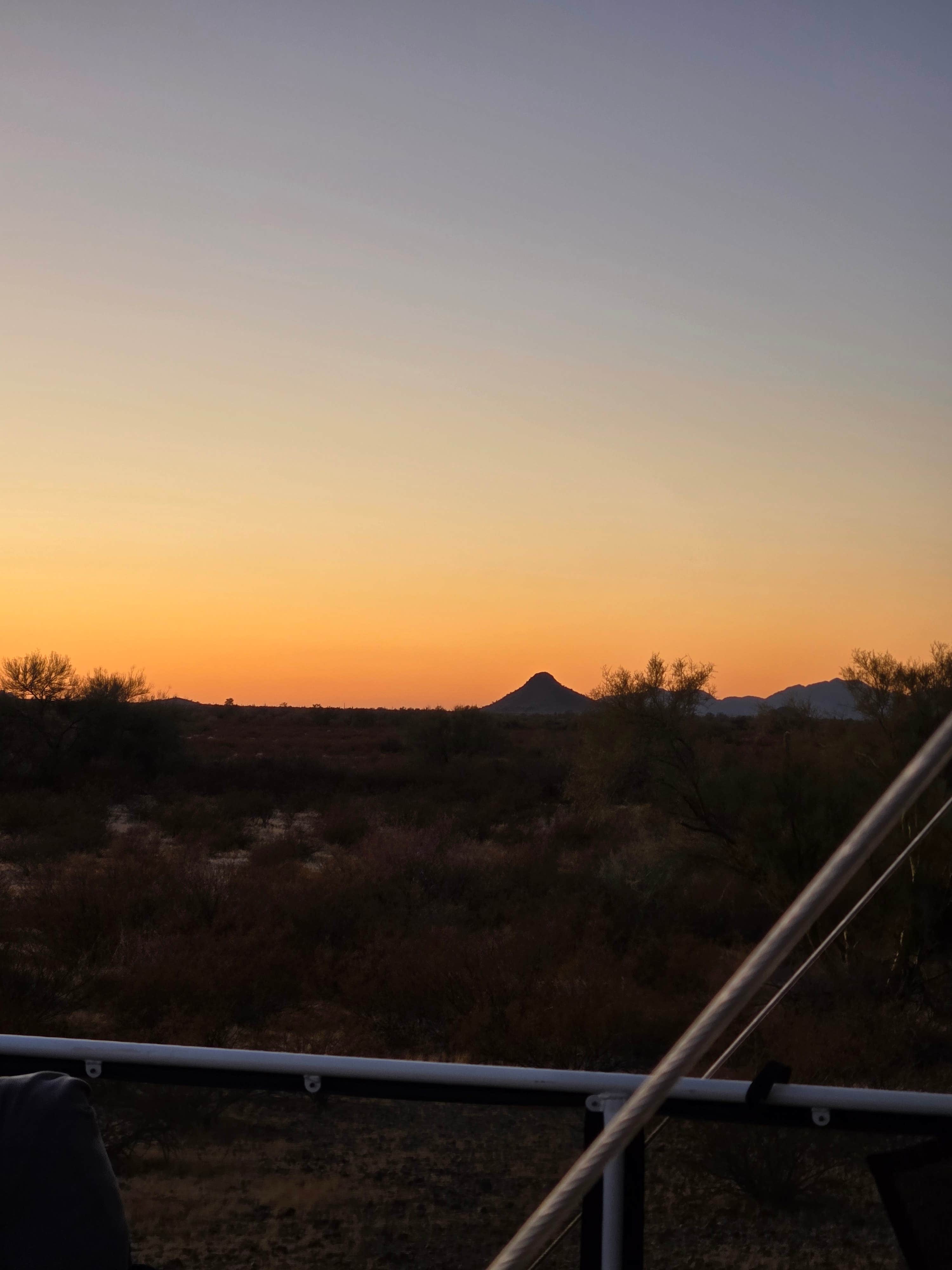 Camper-submitted photo at BLM Sonoran Desert National Monument - Vekol Road Dispersed Camping Area near Chandler, AZ