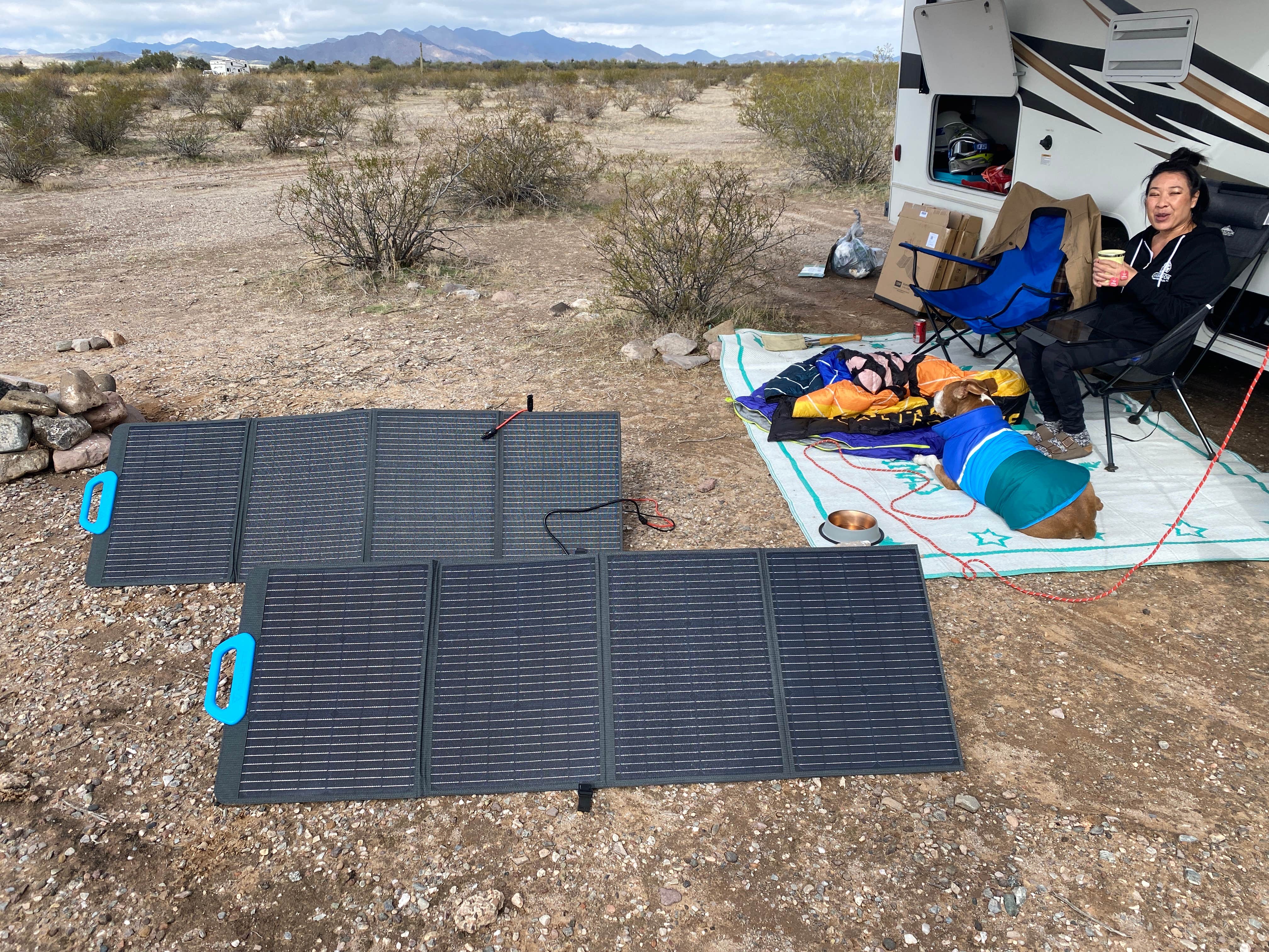 Camper submitted image from BLM Sonoran Desert National Monument - Vekol Road Dispersed Camping Area - 4