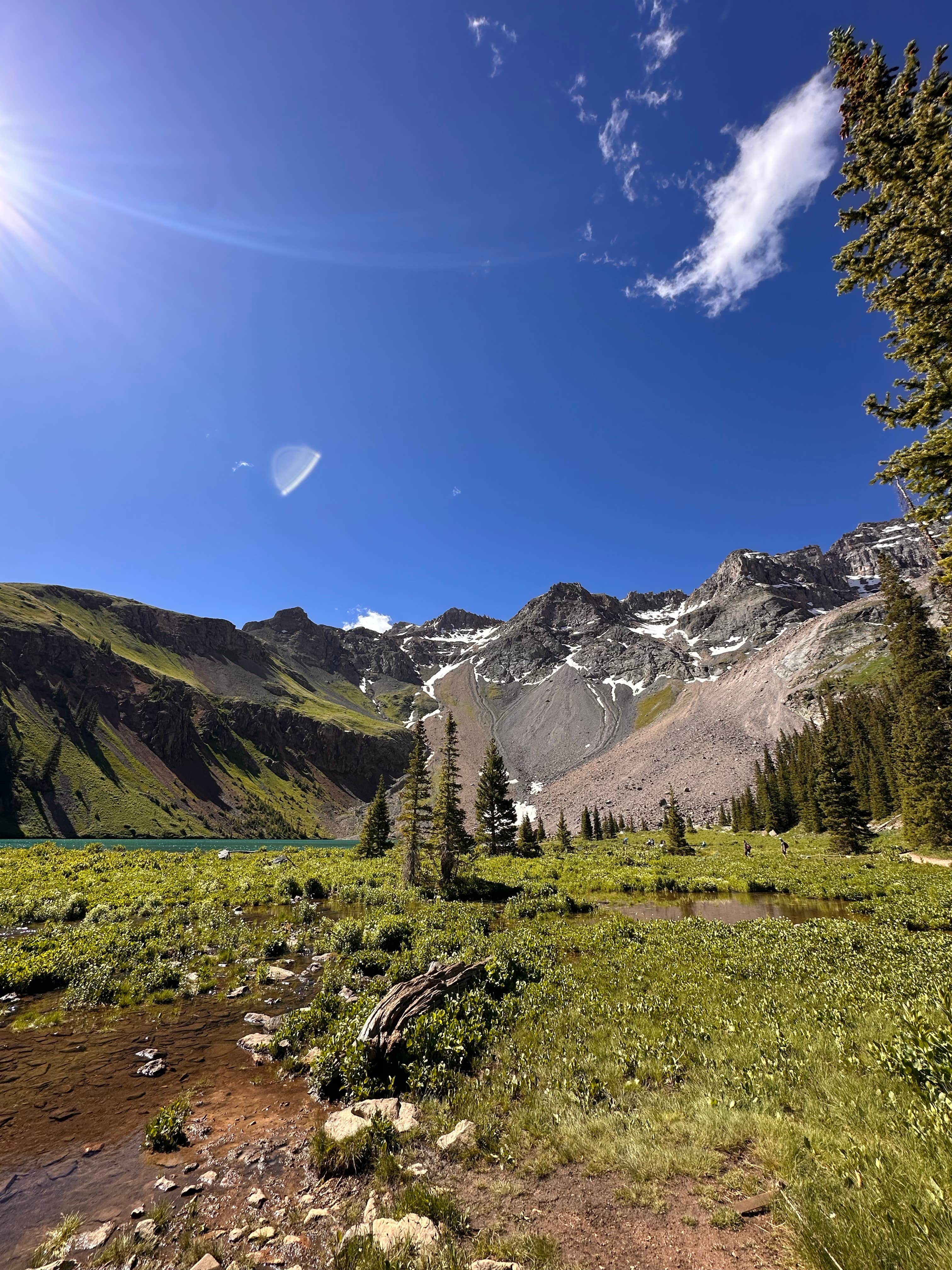 shelby B.'s photo of a dispersed camping area at Blue Lake Trailhead near Grand Mesa, Uncompahgre, and Gunnison National Forests