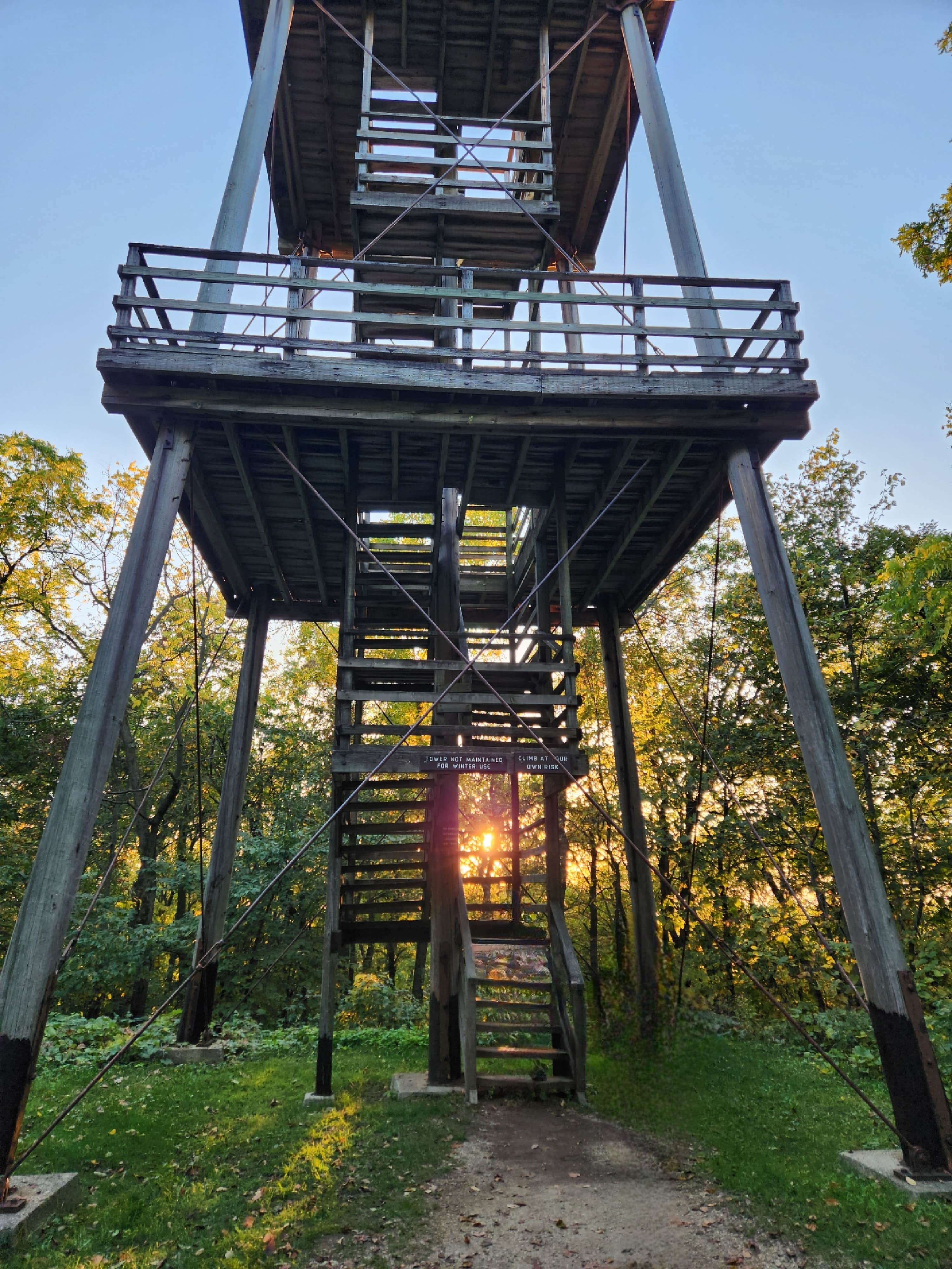 Stephanie R.'s photo of a cabin at Blue Mound State Park Campground near Dane, WI