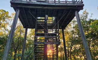 Stephanie R.'s photo of a cabin at Blue Mound State Park Campground near Fennimore, WI