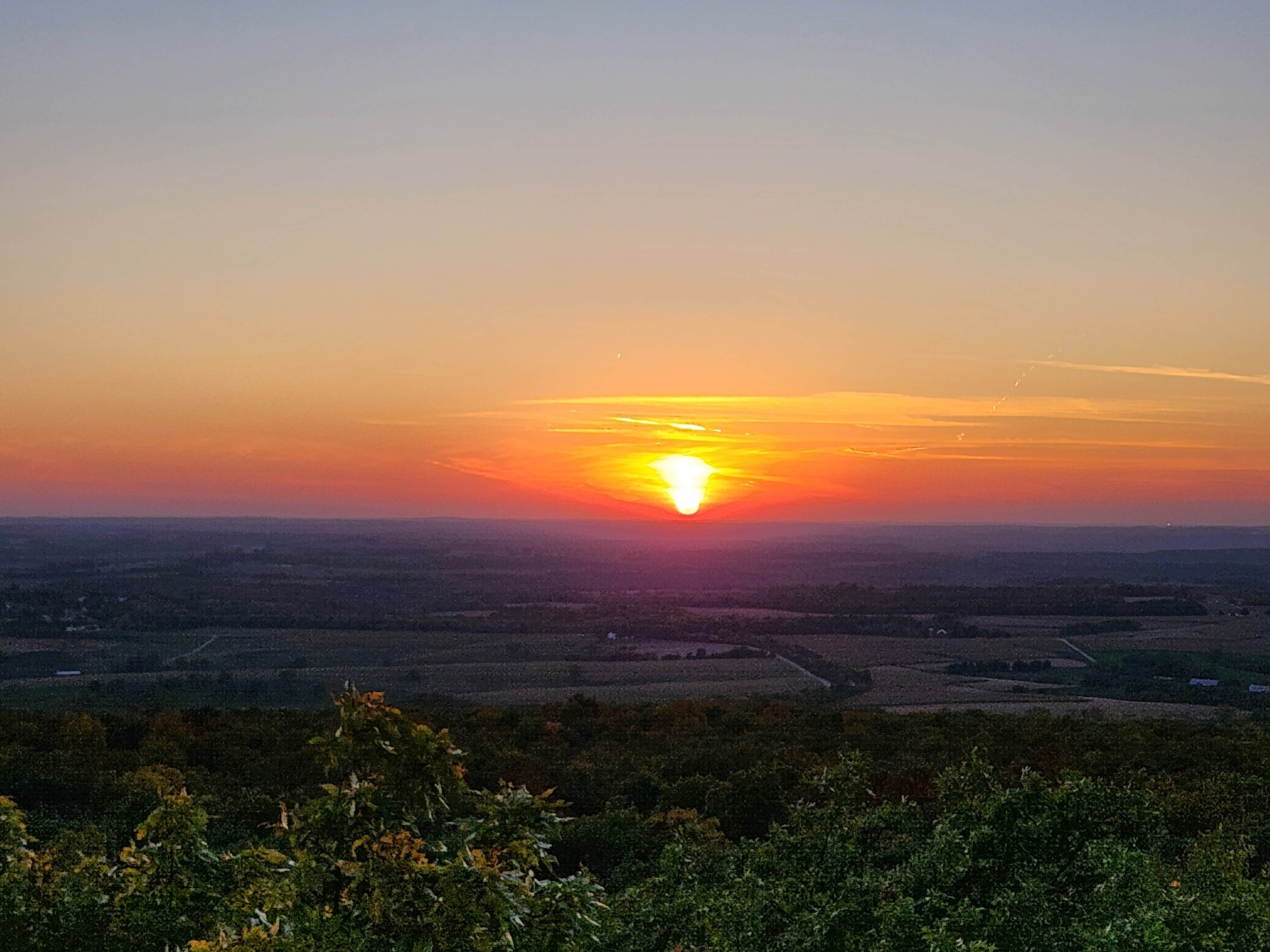 Camper submitted image from Blue Mound State Park Campground - 1