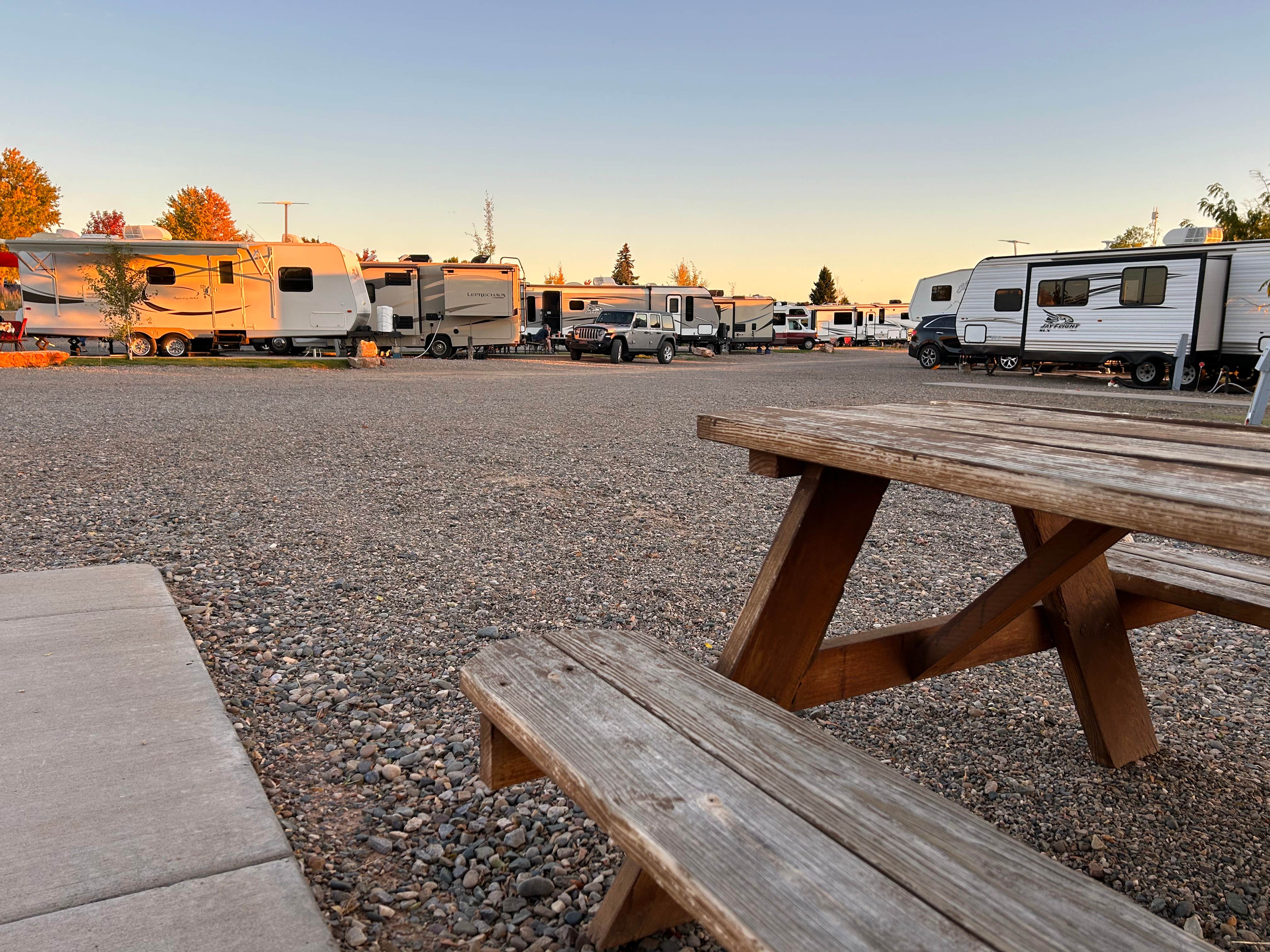 Kelly L.'s photo of rv camping at Blue Mountain RV Park near Blanding, UT