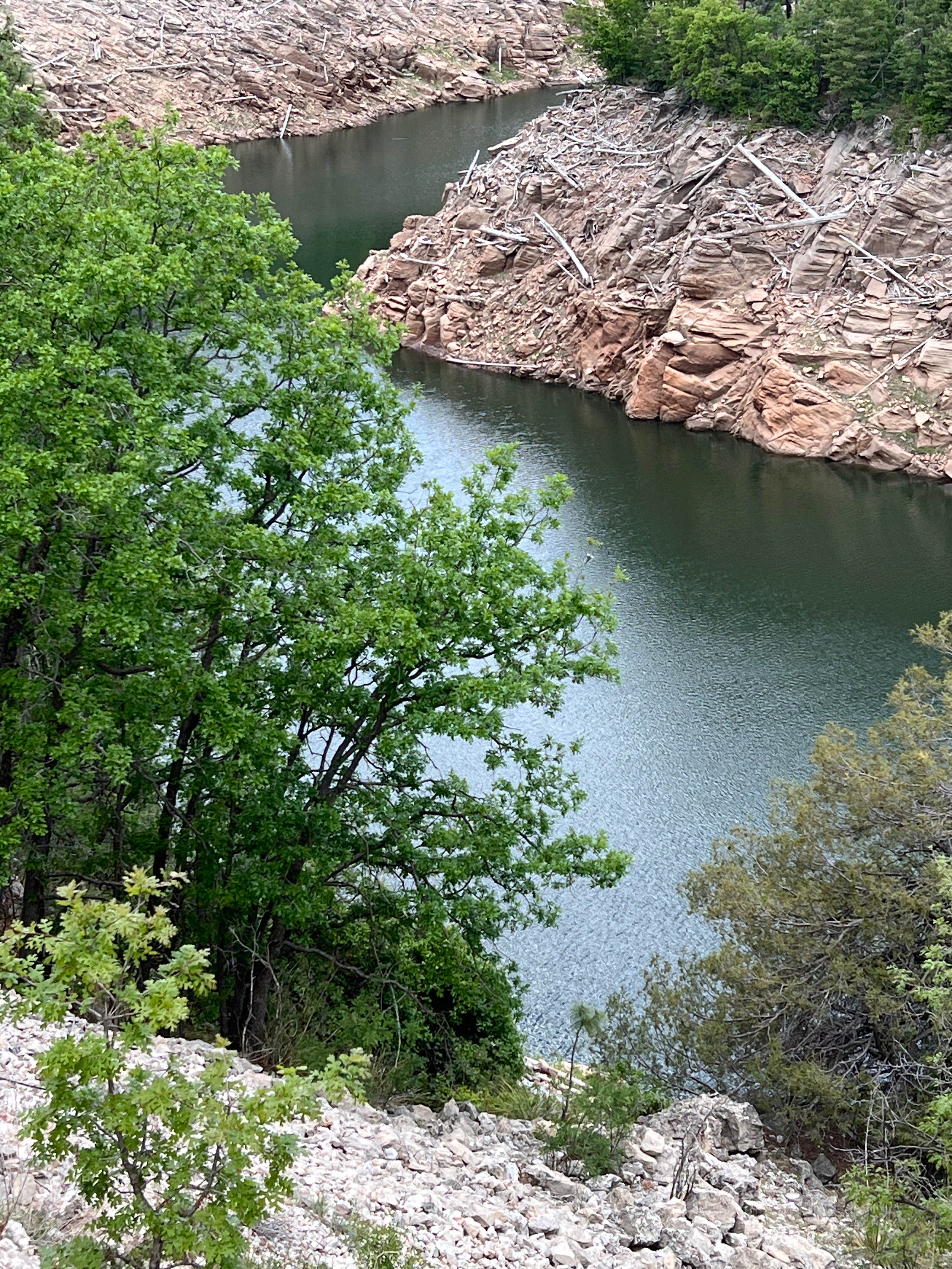 Camper submitted image from Blue Ridge Resevoir, Arizona - 2