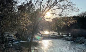 Nancy's photo of a dispersed camping area at Blue River Camp in Oklahoma