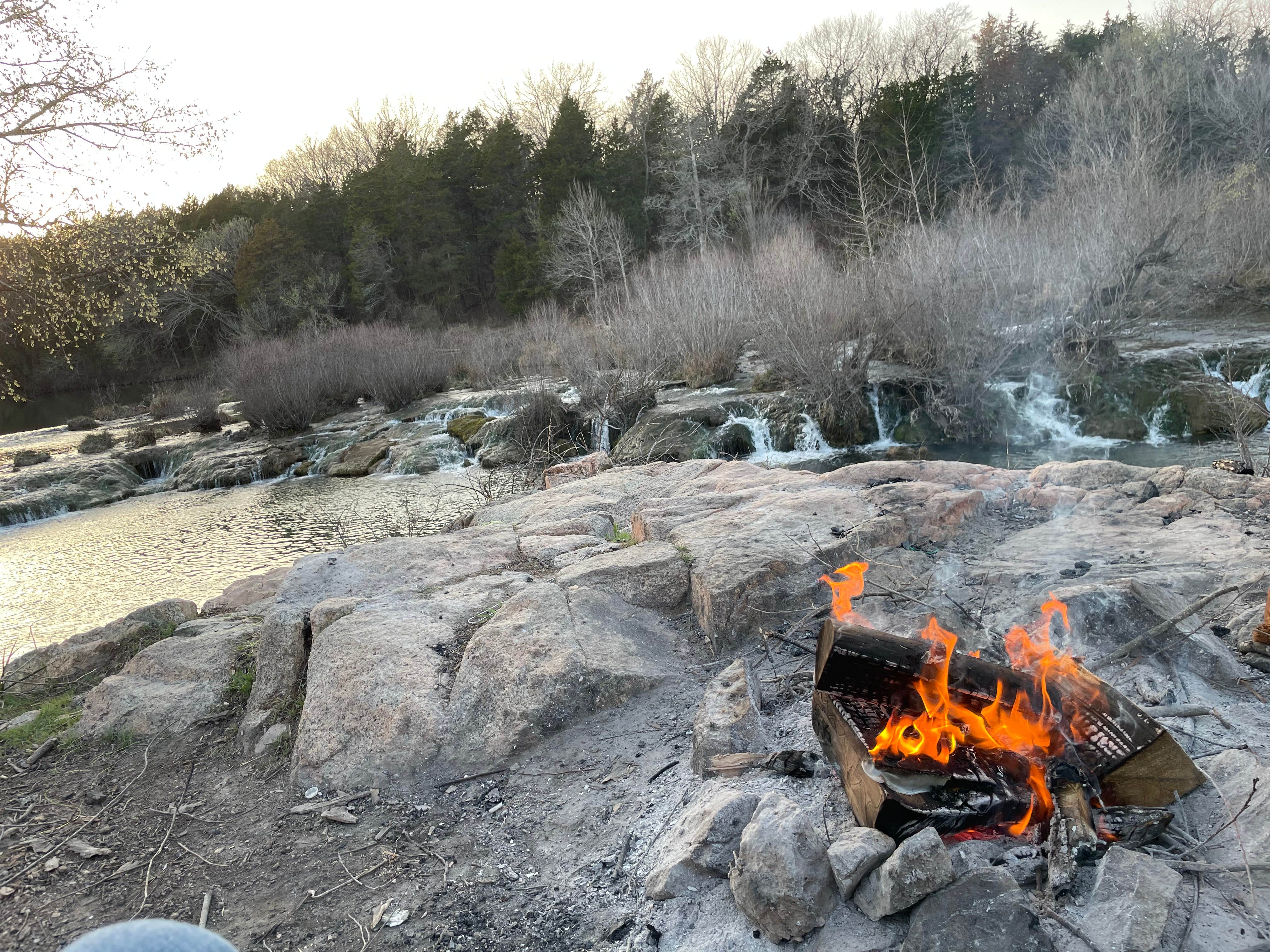 Camper-submitted photo at Blue River Camp near Ardmore, OK