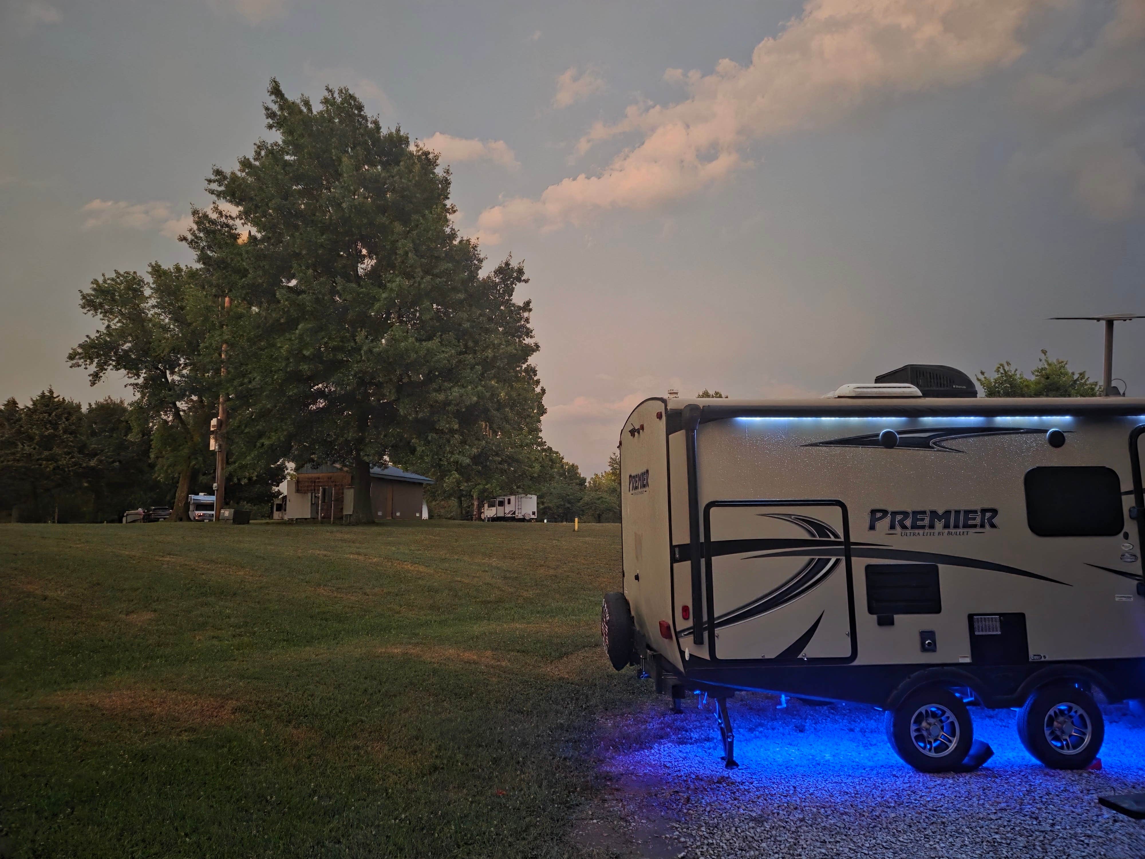 Camper-submitted photo at Blue Springs Lake Campground near Independence, MO