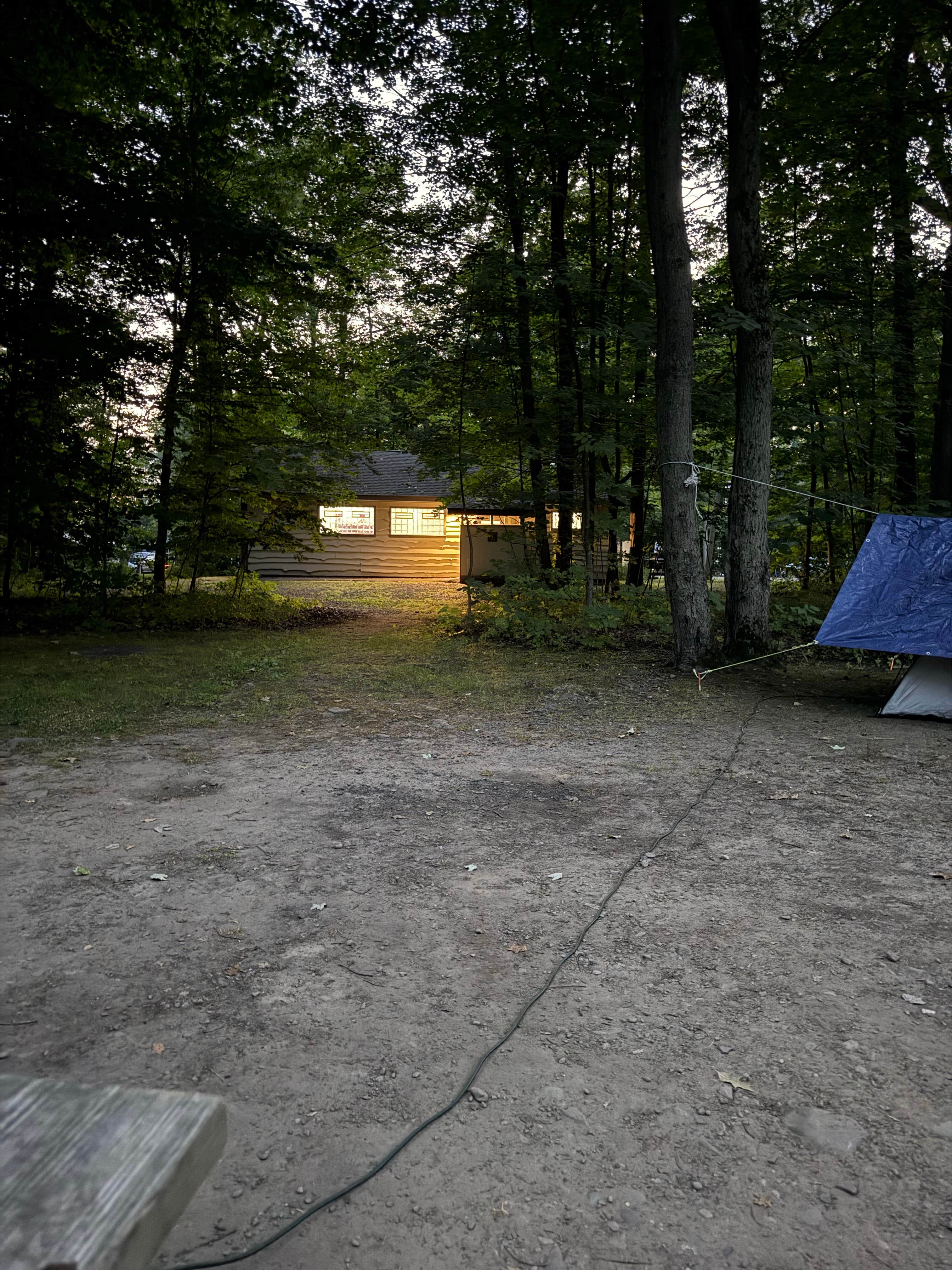 Camper-submitted photo at Bluff Camping Area — Fair Haven Beach State Park near Sodus Point, NY