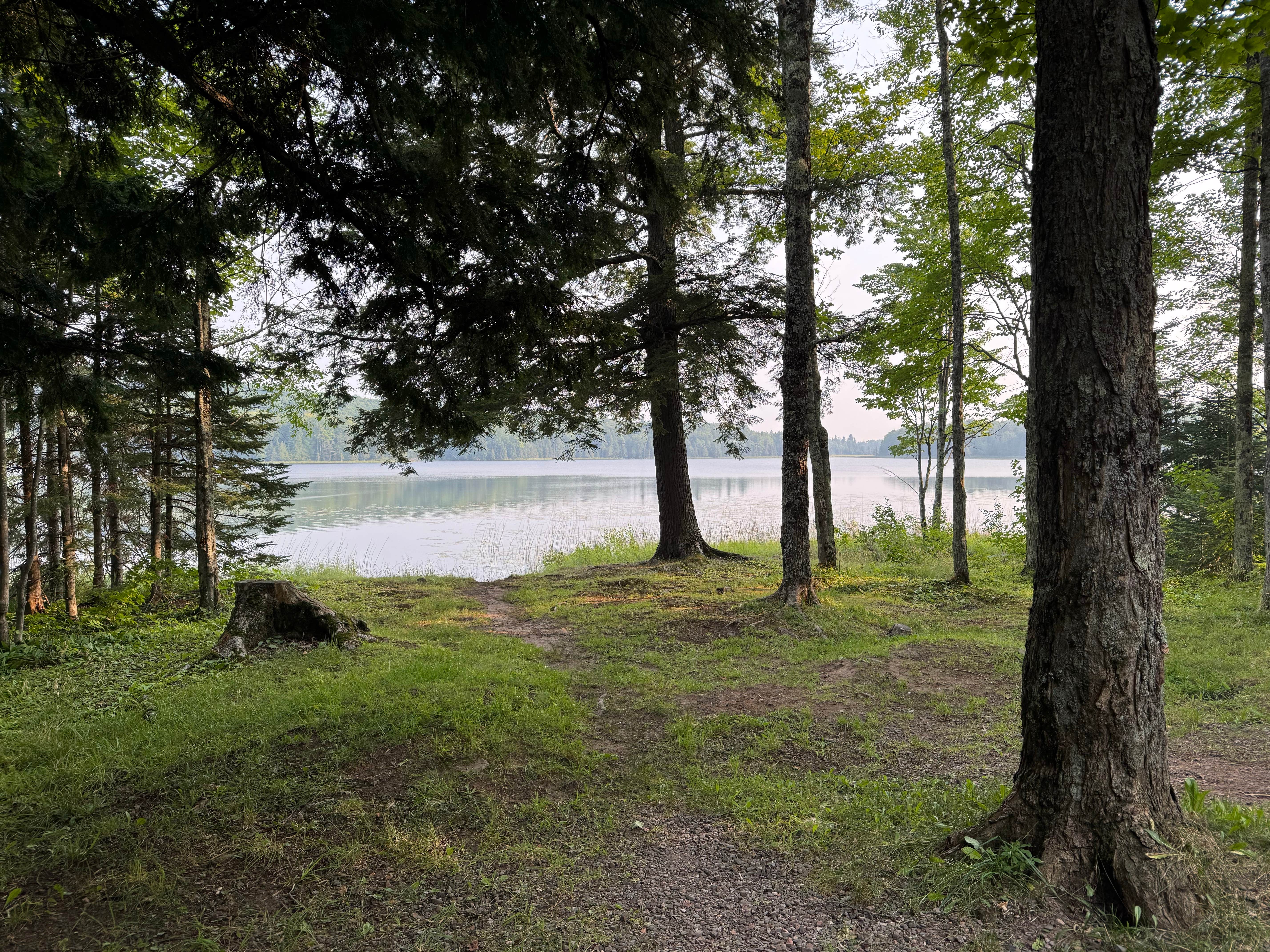 Camper-submitted photo at Bobcat Lake Camp — Ottawa National Forest near Marenisco, MI