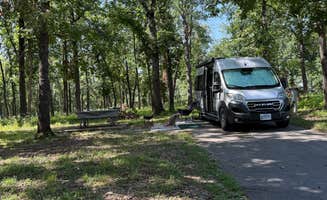 Missy R.'s photo of camping with pets at Bobcat Run — Harry S Truman State Park near Stockton, MO