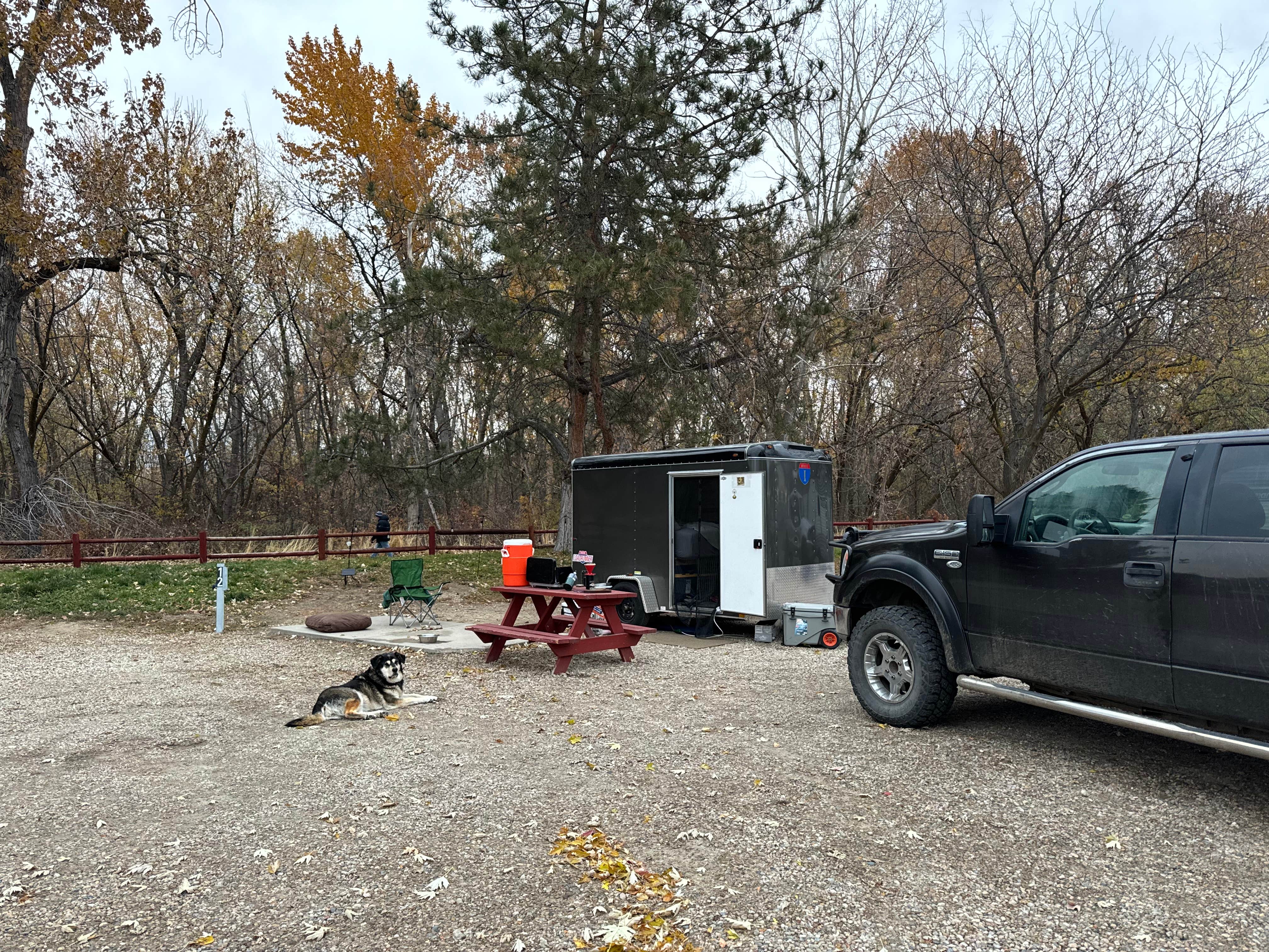 Cable A.'s photo of camping with pets at Boise Riverside RV Park near Boise, ID