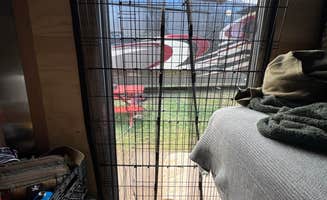 Cable A.'s photo of glamping accommodations at Boise Riverside RV Park near Crouch, ID