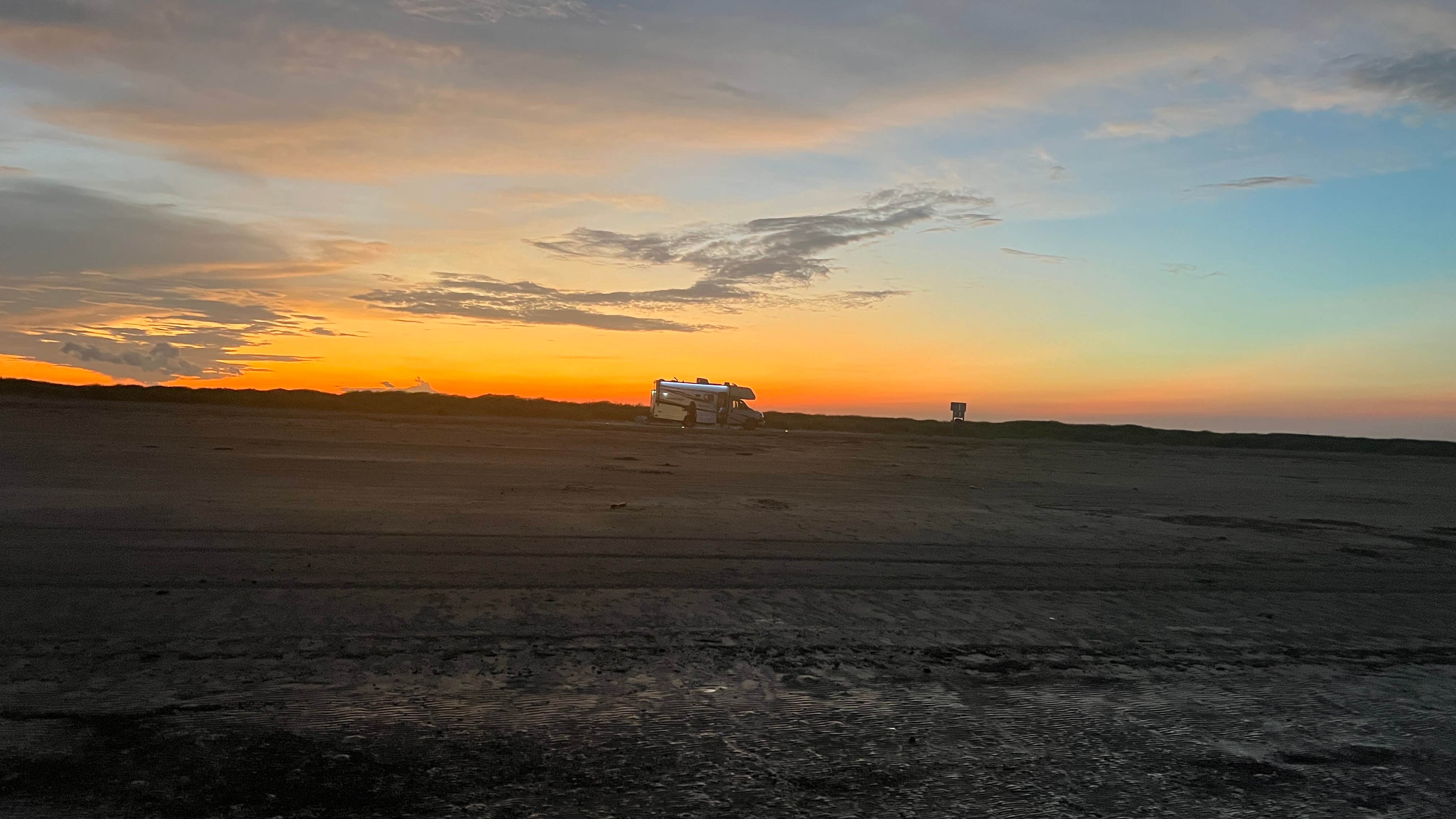 Bolivar Flats Dispersed Camping