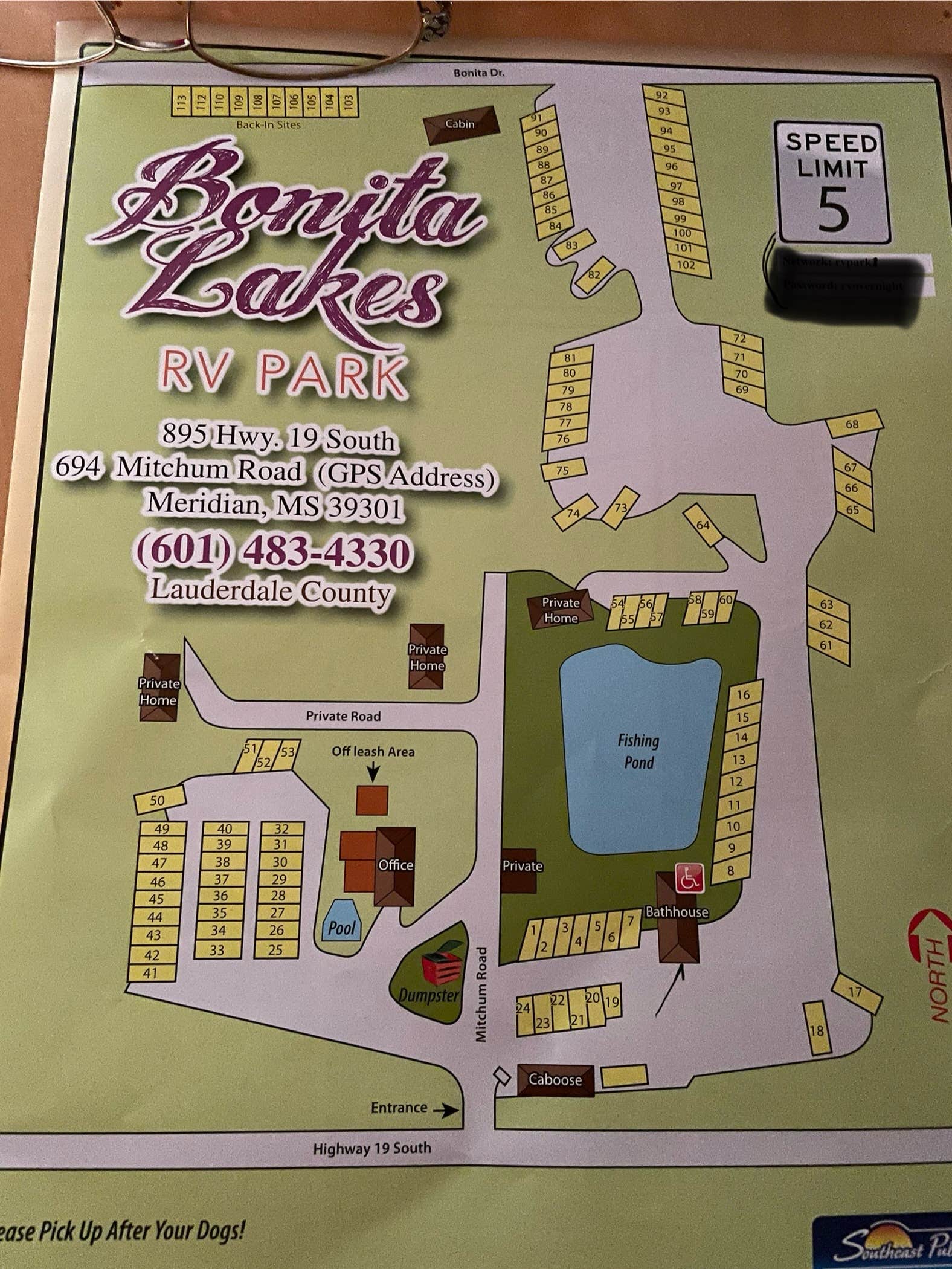 Camper-submitted photo at Bonita Lakes RV Park near Enterprise, MS