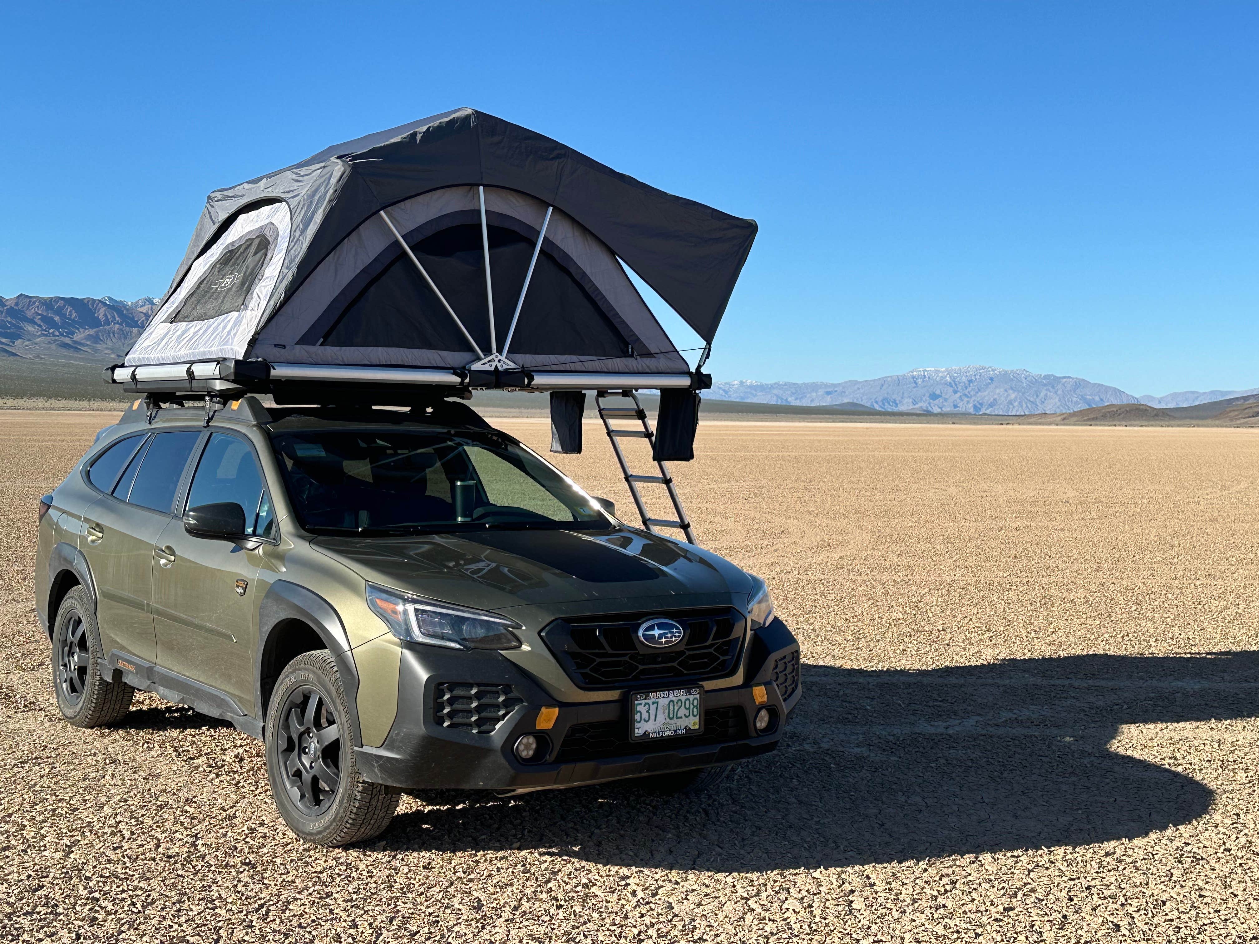 Bonnie Clair Lakebed Camping | Beatty, NV