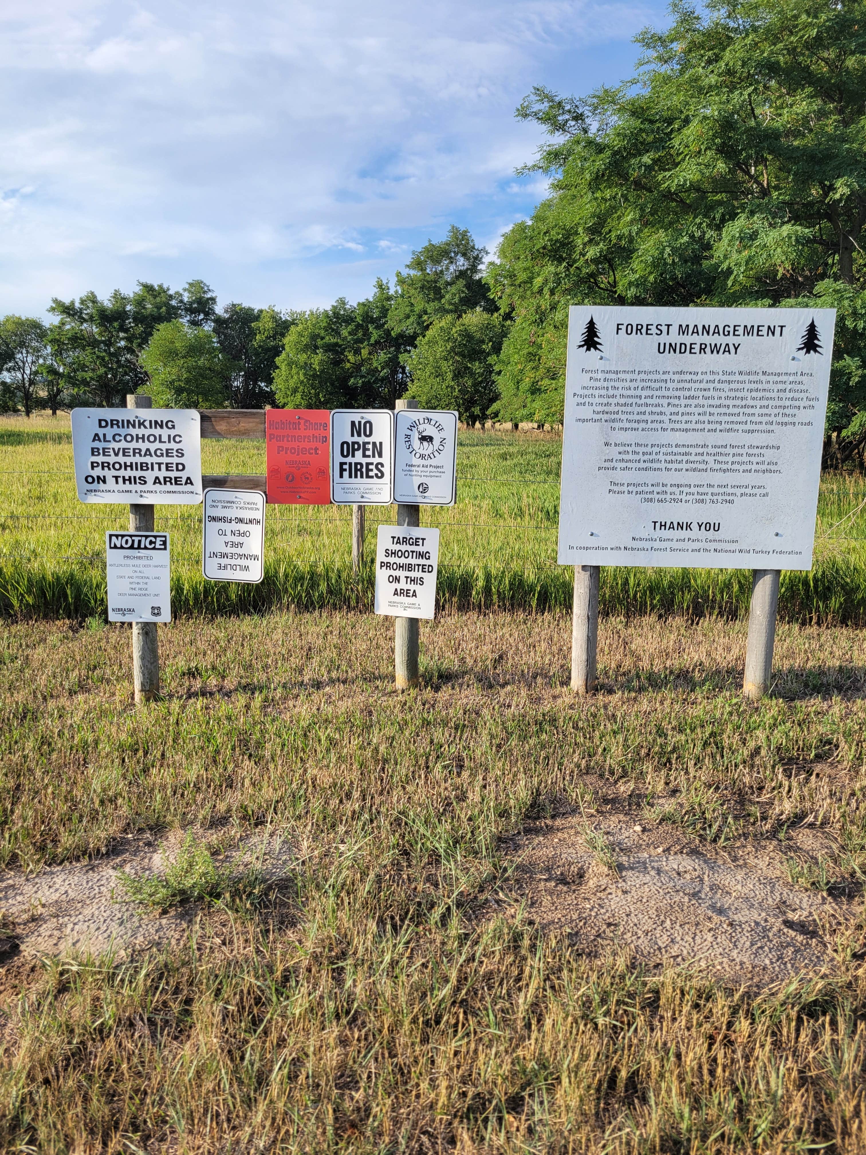 Camper-submitted photo at Bordeaux Wildlife Management Area in Nebraska