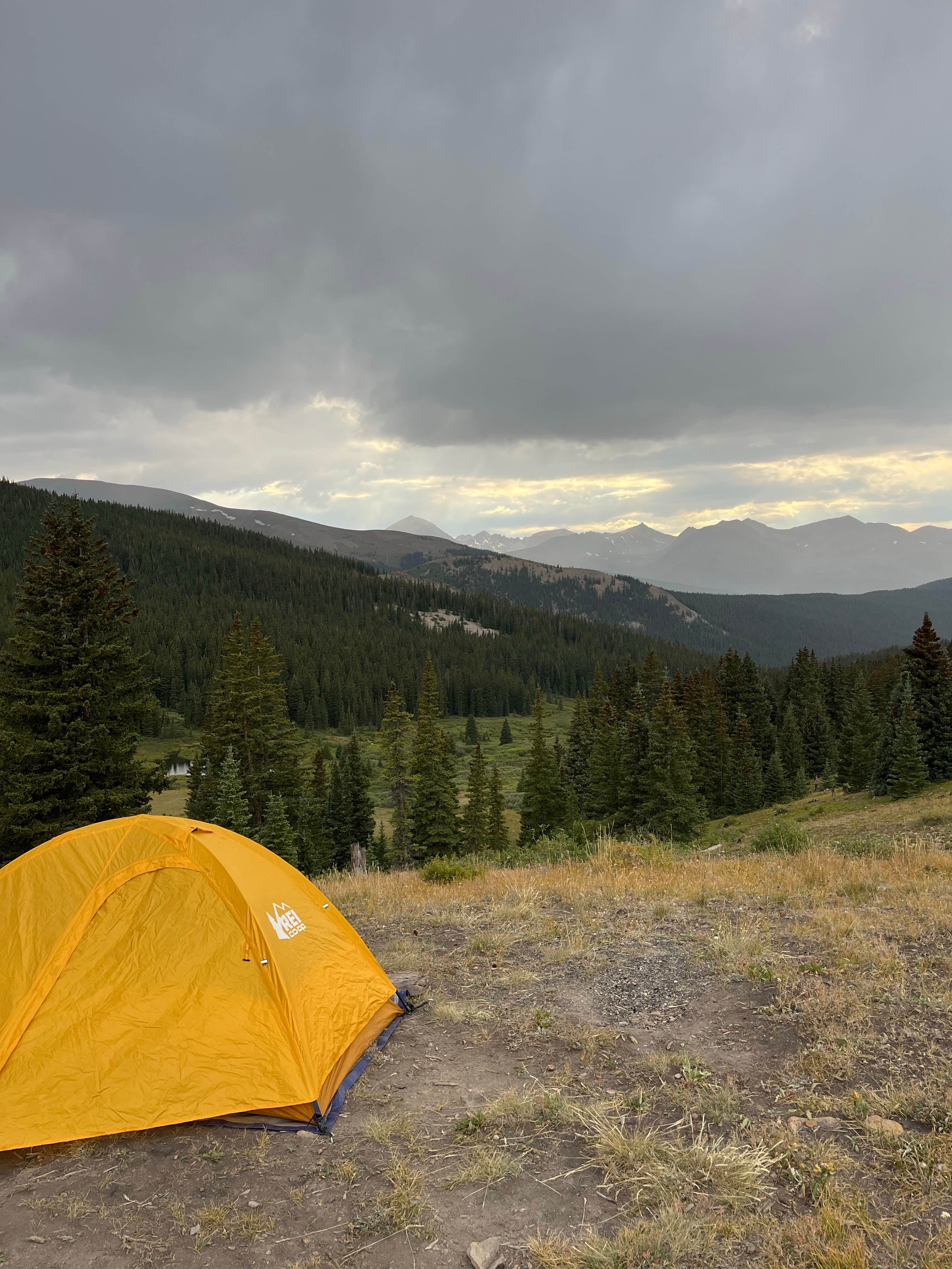 Lilliana S.'s photo of a dispersed camping area at Boreas Pass site 21 near Copper Mountain, CO