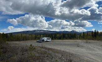 Ricky R.'s photo of a dispersed camping area at Borrow area dispersed in Alaska