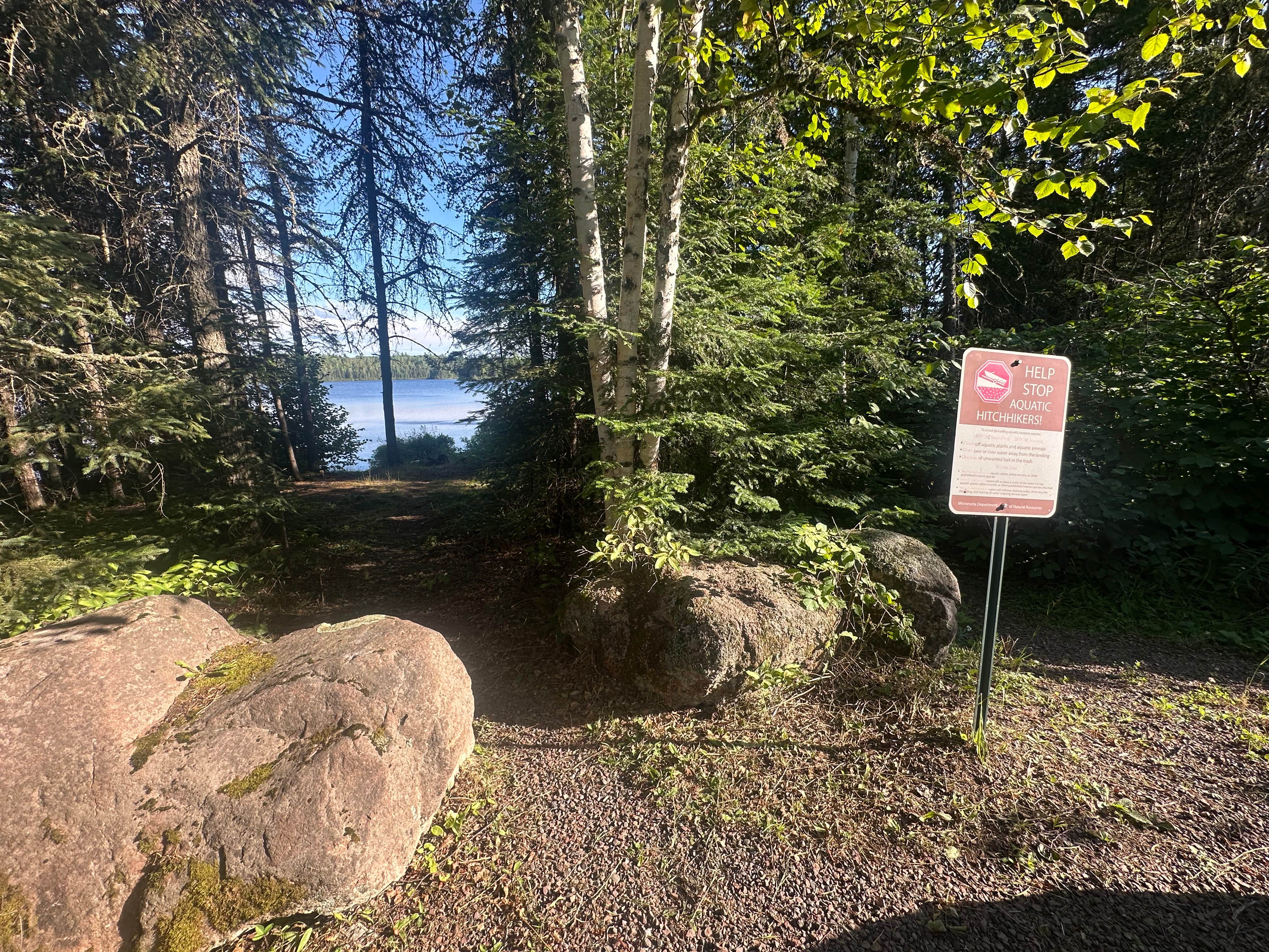 Camper-submitted photo at Bouder Lake near Schroeder, MN