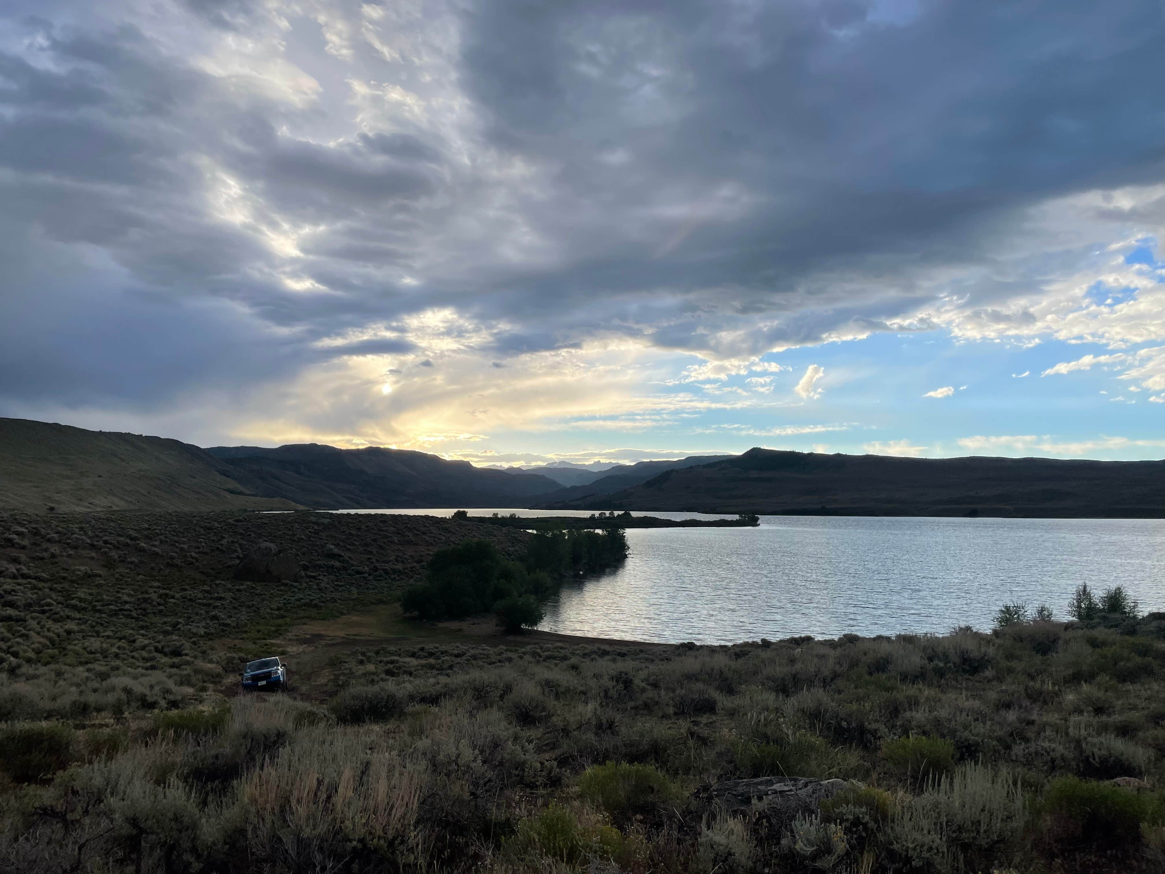 Camper-submitted photo at Boulder Lake North Shore near Pinedale, WY