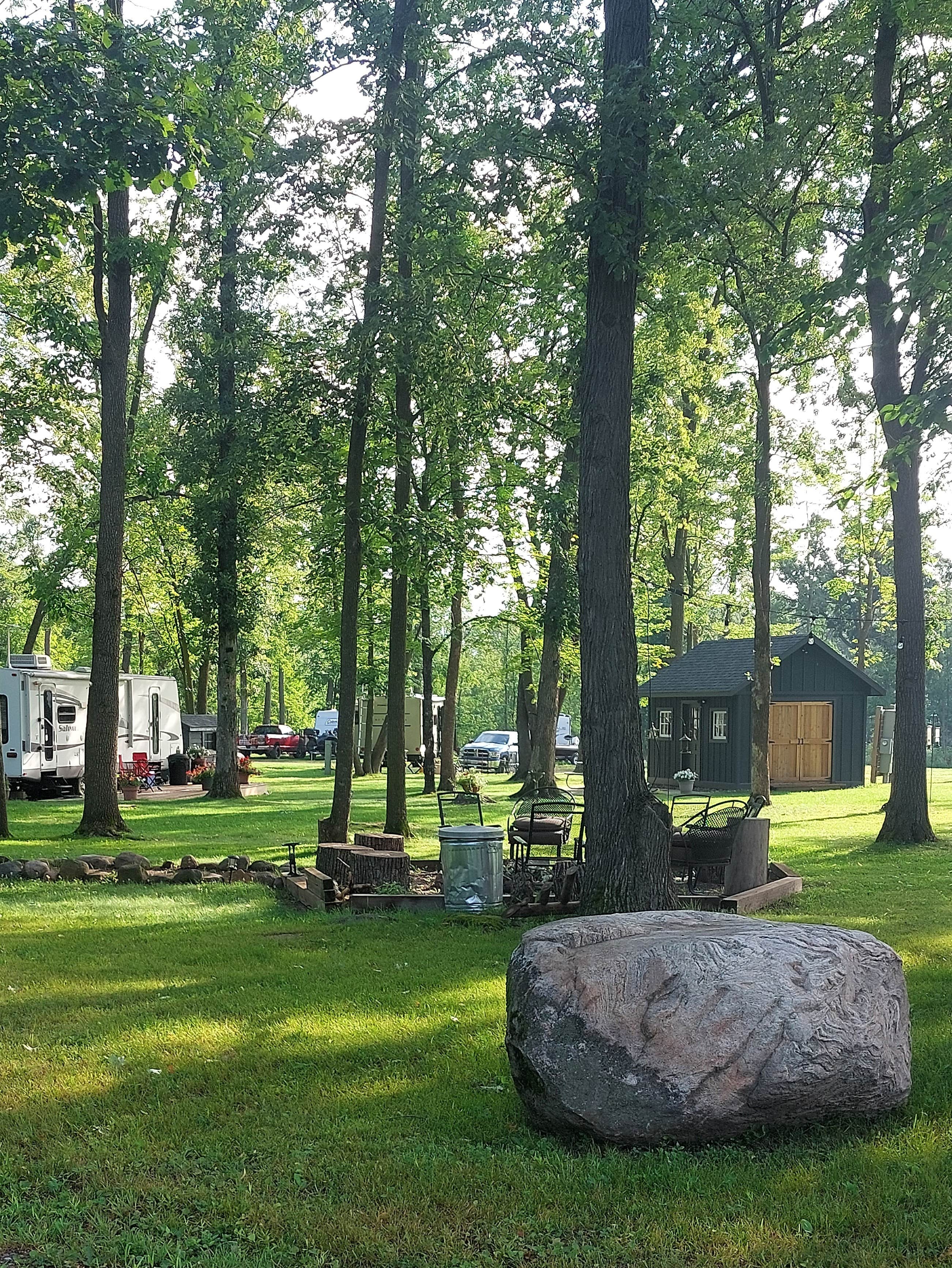 Camper-submitted photo at Boulder Woods RV Park near Pine City, MN