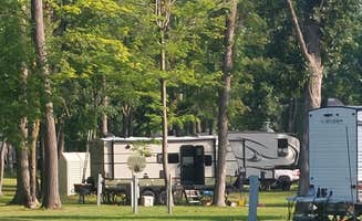 Laura P.'s photo of rv camping at Boulder Woods RV Park near Elk River, MN