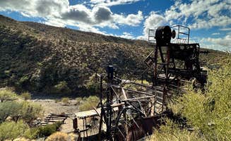 Caitlin S.'s photo of a dispersed camping area at Boulders OHV Area near Phoenix, AZ