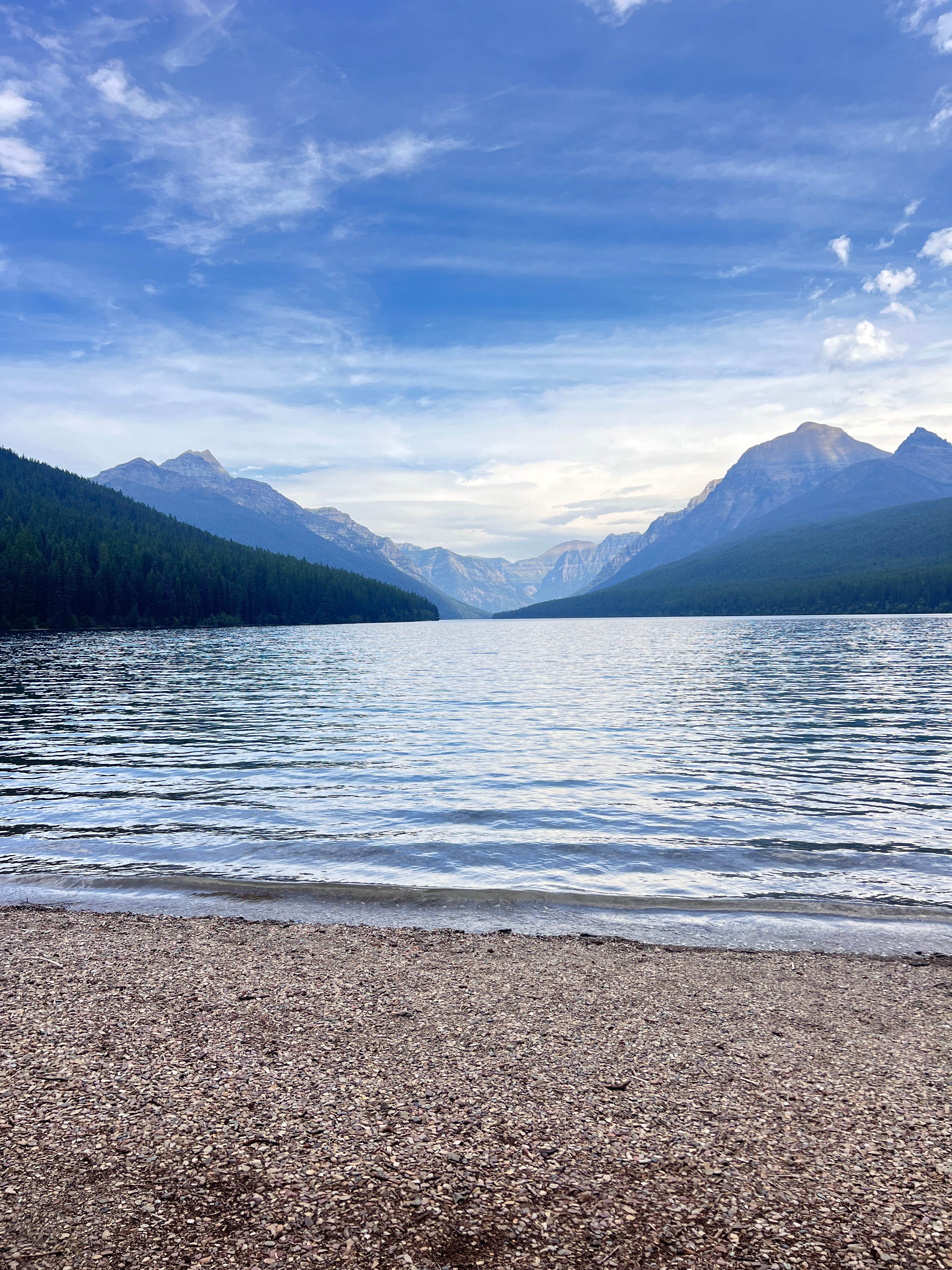 Camper-submitted photo at Bowman Lake Head Wilderness Campsite — Glacier National Park near Polebridge, MT