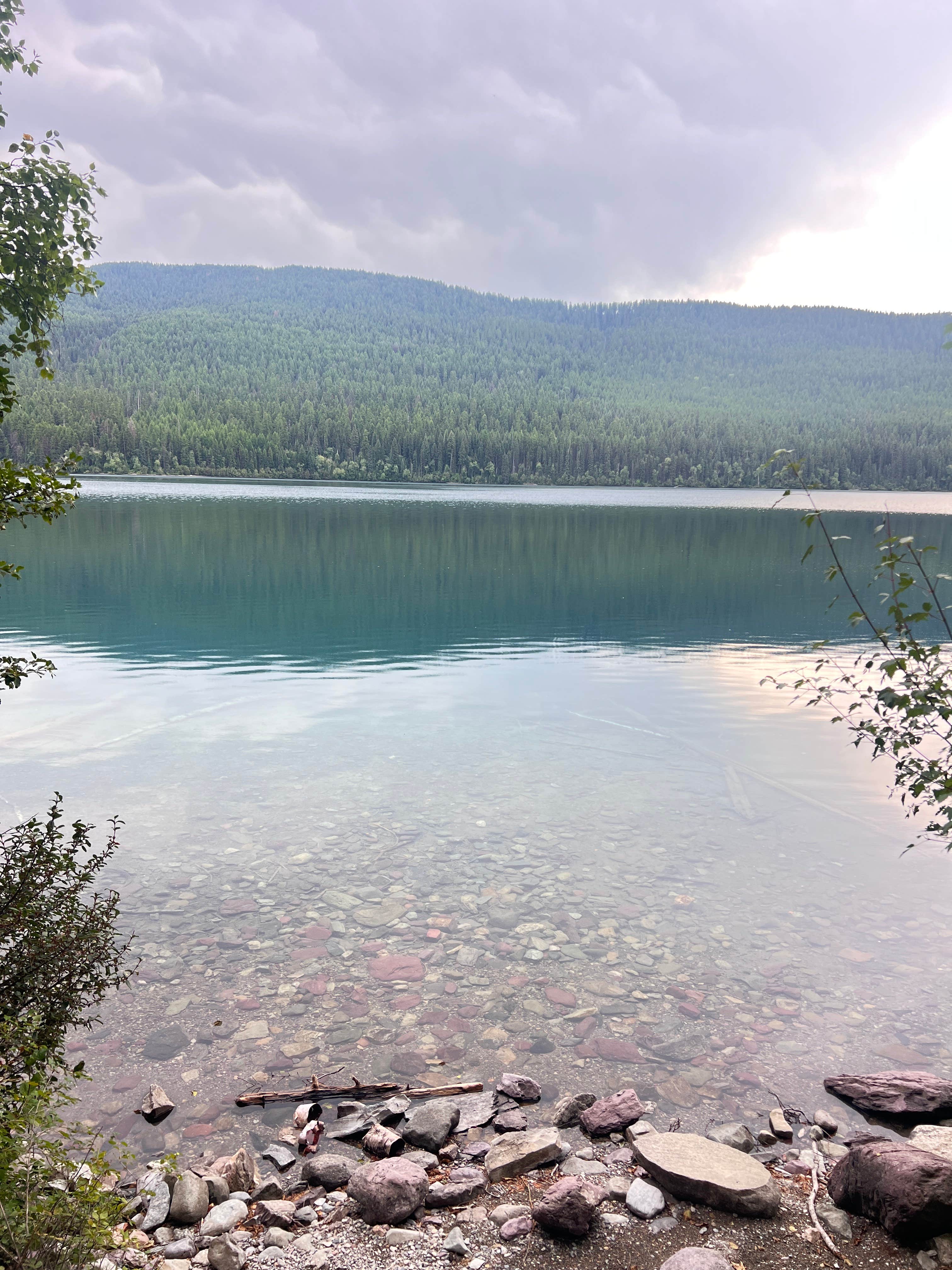Camper-submitted photo at Bowman Lake Head Wilderness Campsite — Glacier National Park near Polebridge, MT