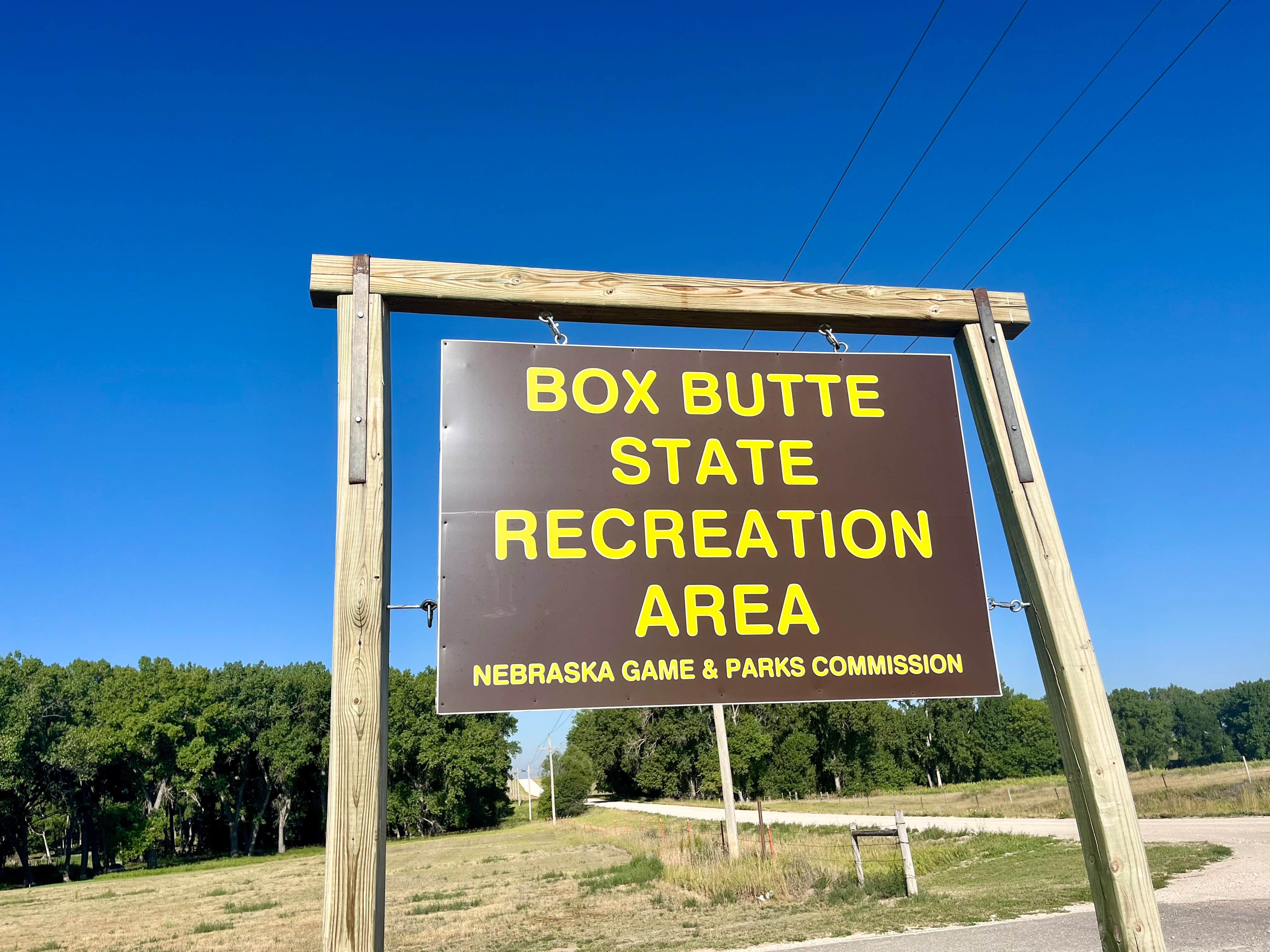 Camper submitted image from Box Butte Reservoir State Recreation Area - 1