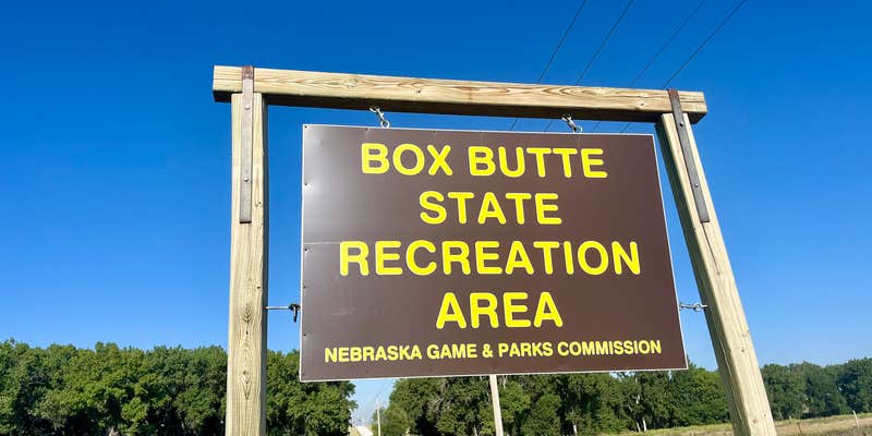 Camper submitted image from Box Butte Reservoir State Recreation Area