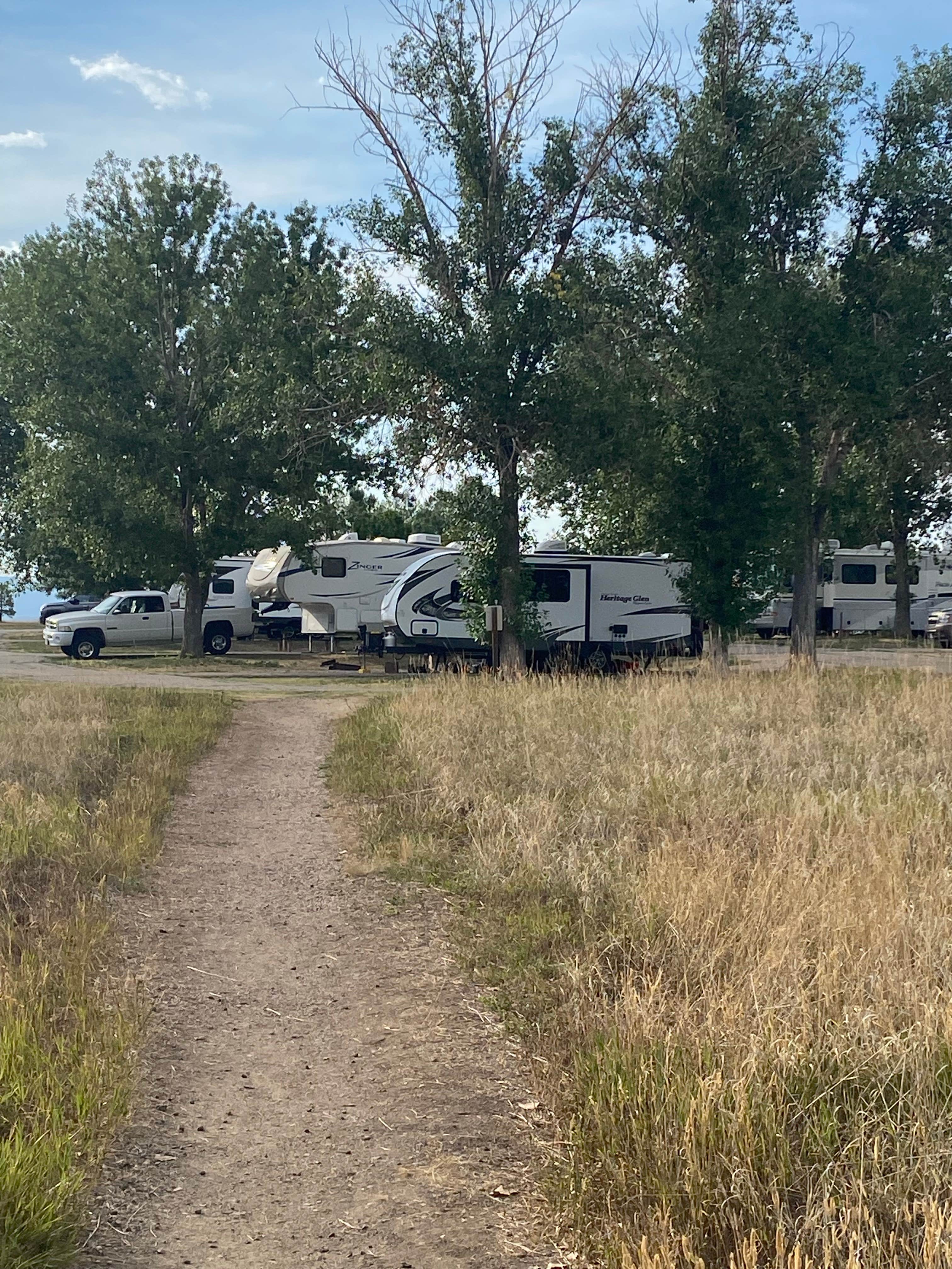Camper-submitted photo at Cottonwood Campground — Boyd Lake State Park near Ault, CO