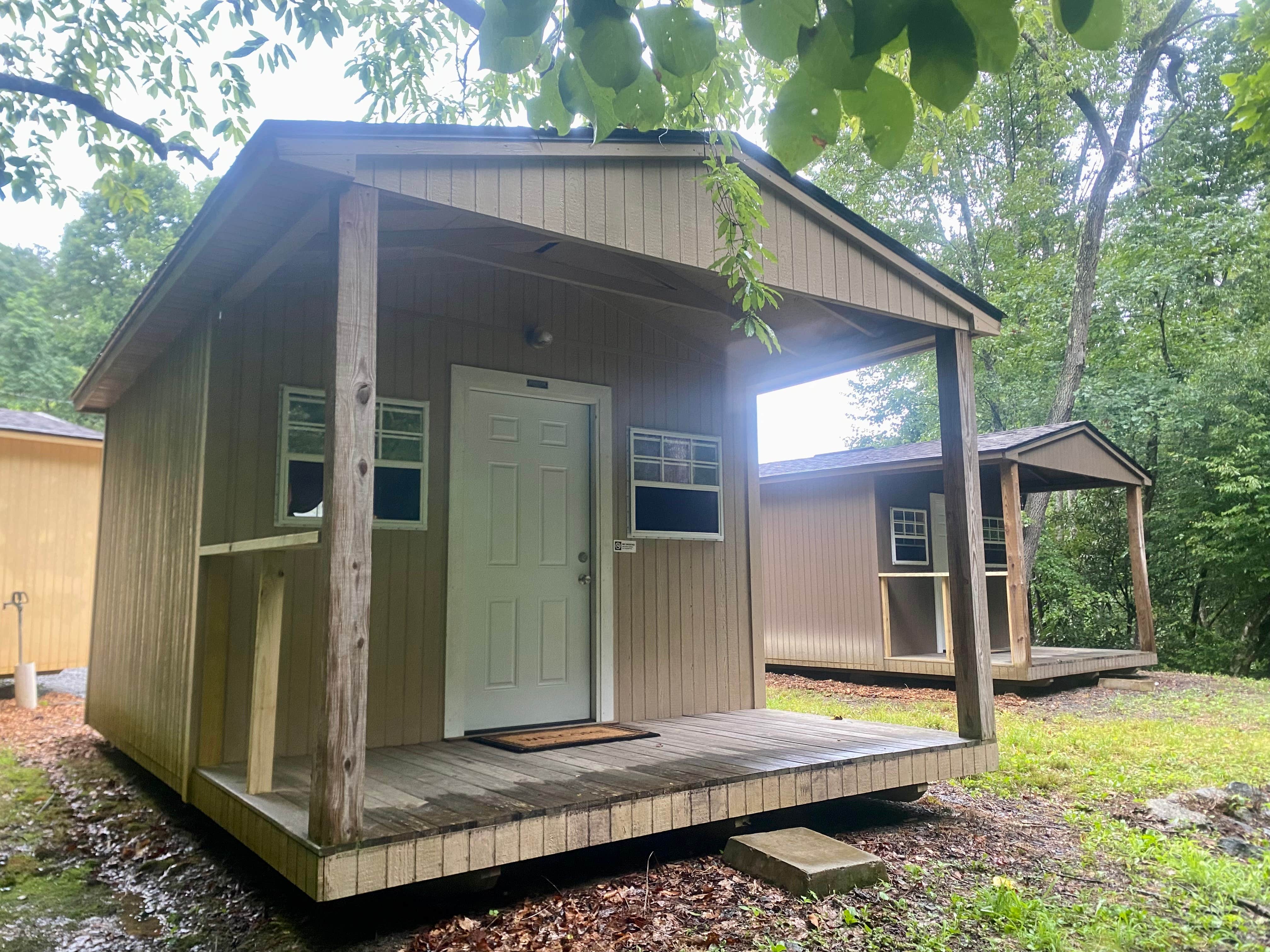 Shane P.'s photo of a cabin at Boylston Creek RV Park & Cabins near Flat Rock, NC