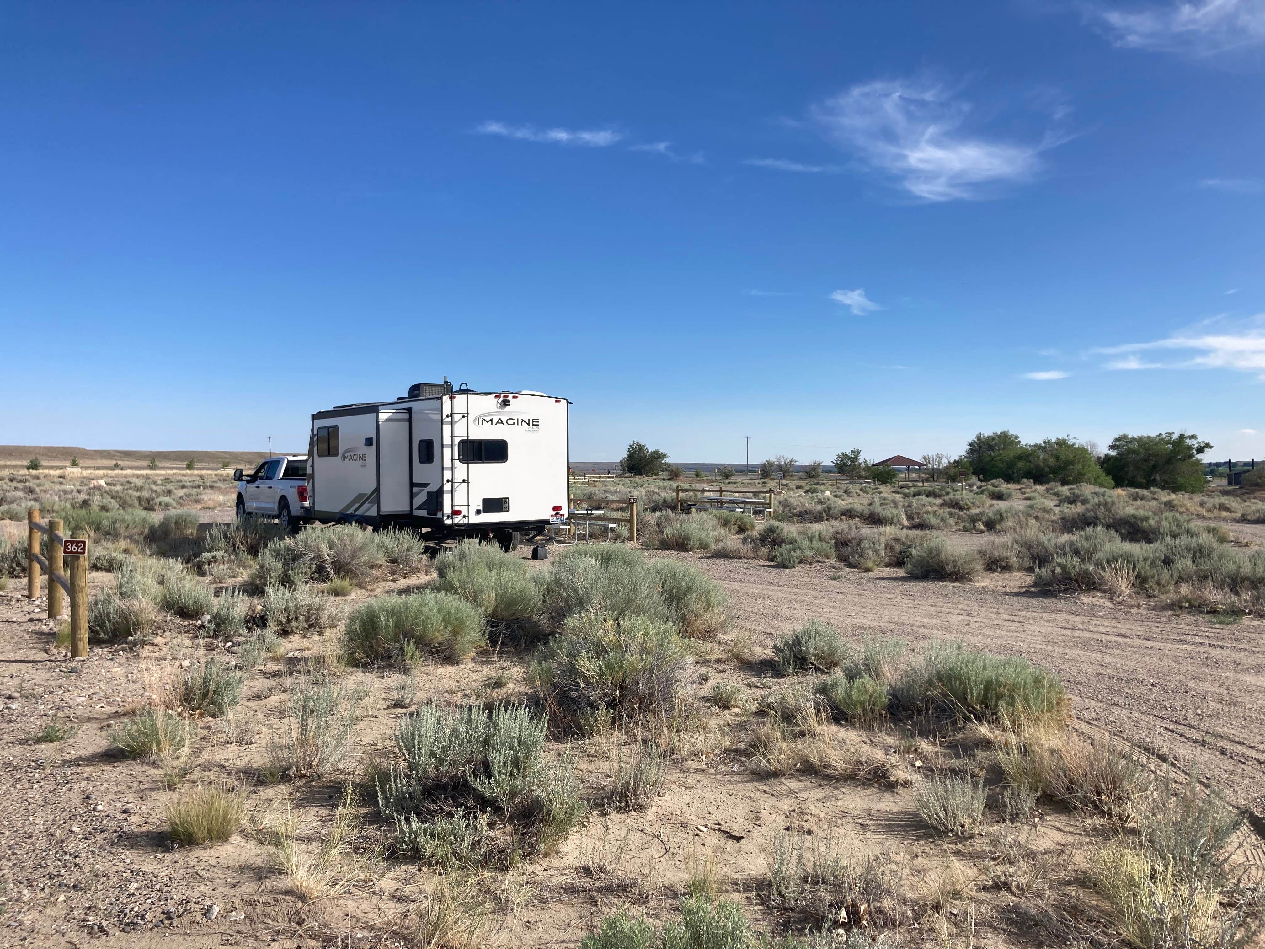 Camper-submitted photo at Lake Side Campground — Boysen State Park near Riverton, WY