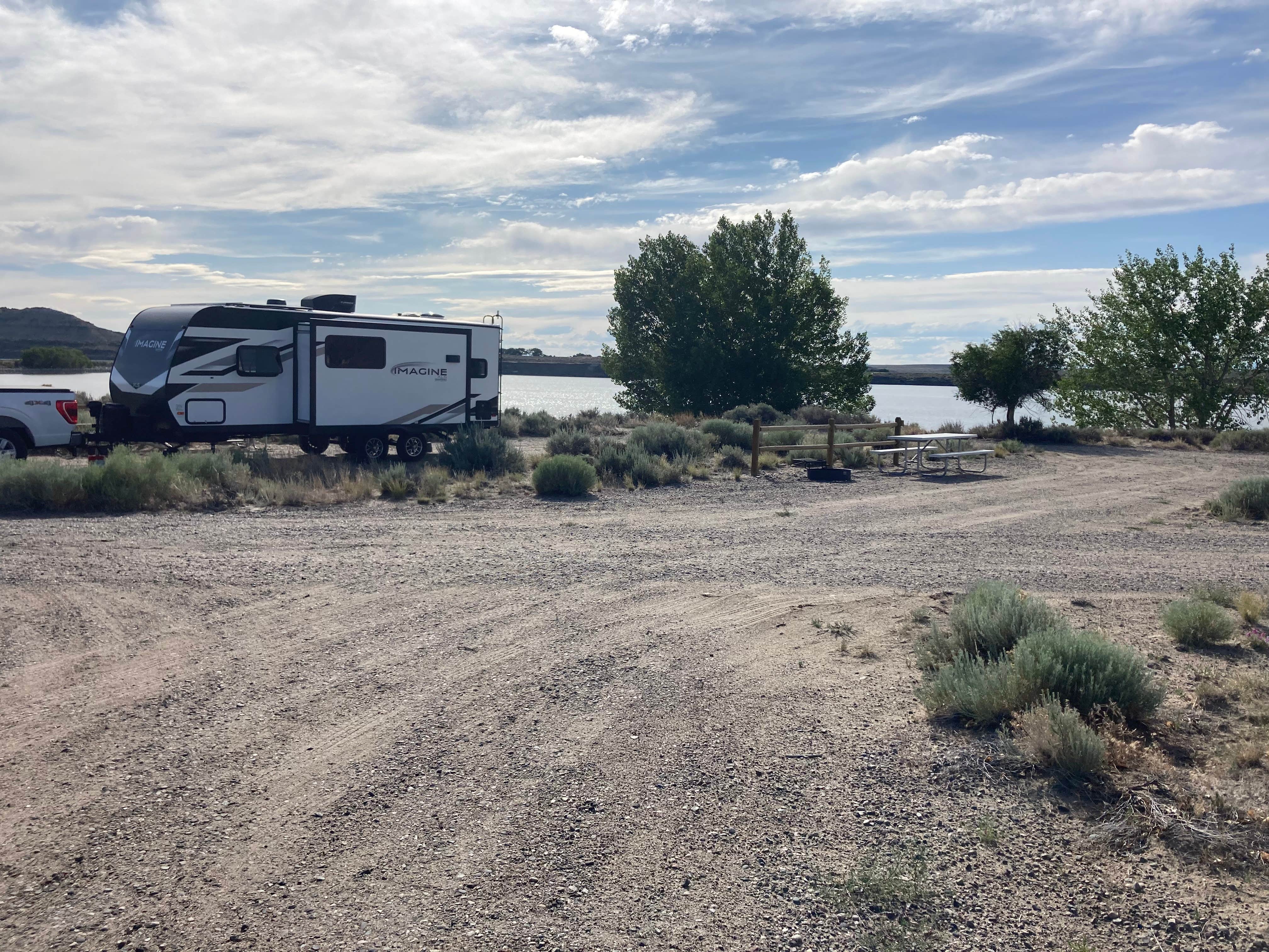 Camping near Brannon Campground — Boysen State Park: Lake Side Campground — Boysen State Park, Shoshoni, Wyoming