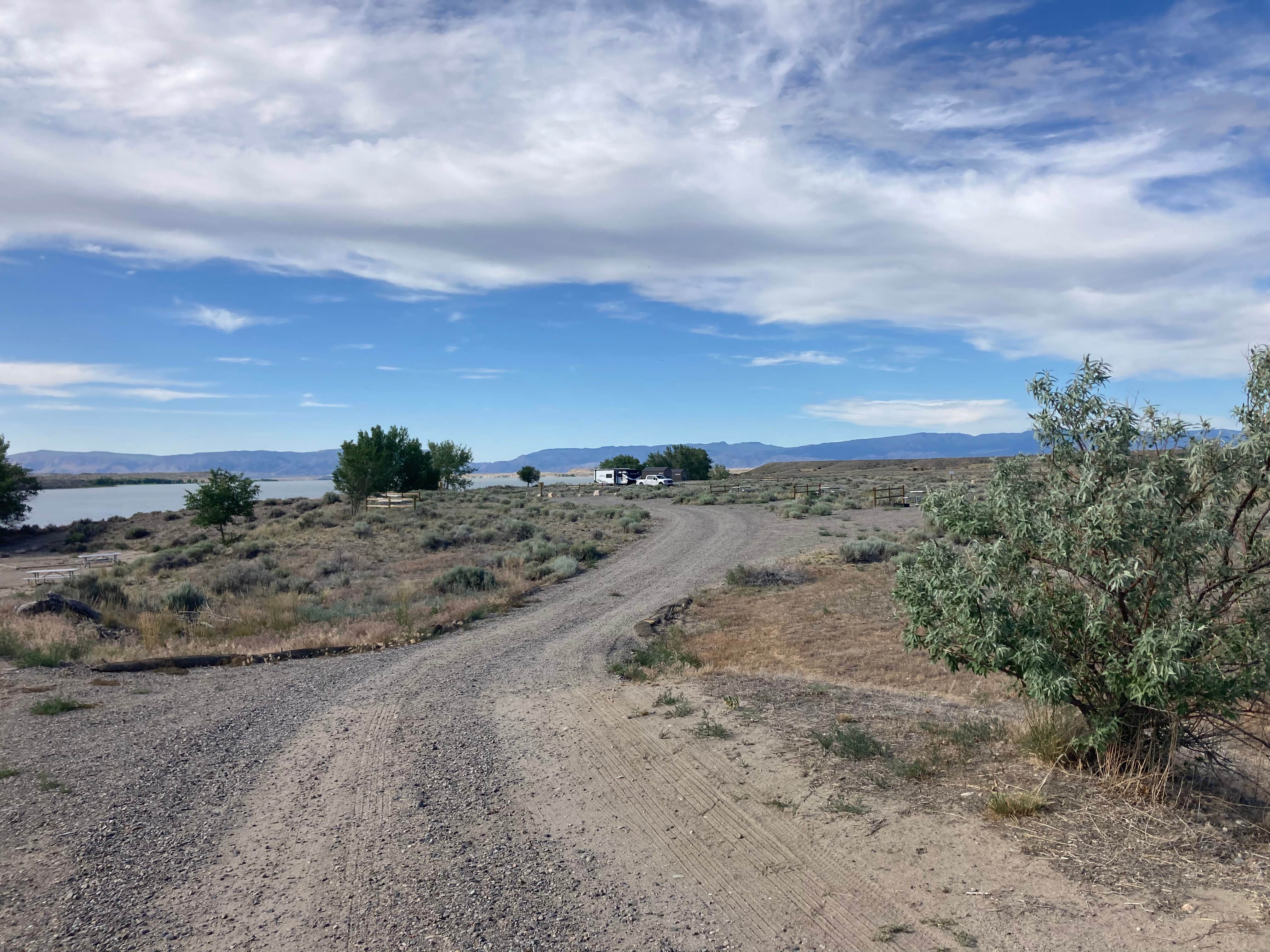 Camper-submitted photo at Lake Side Campground — Boysen State Park near Riverton, WY