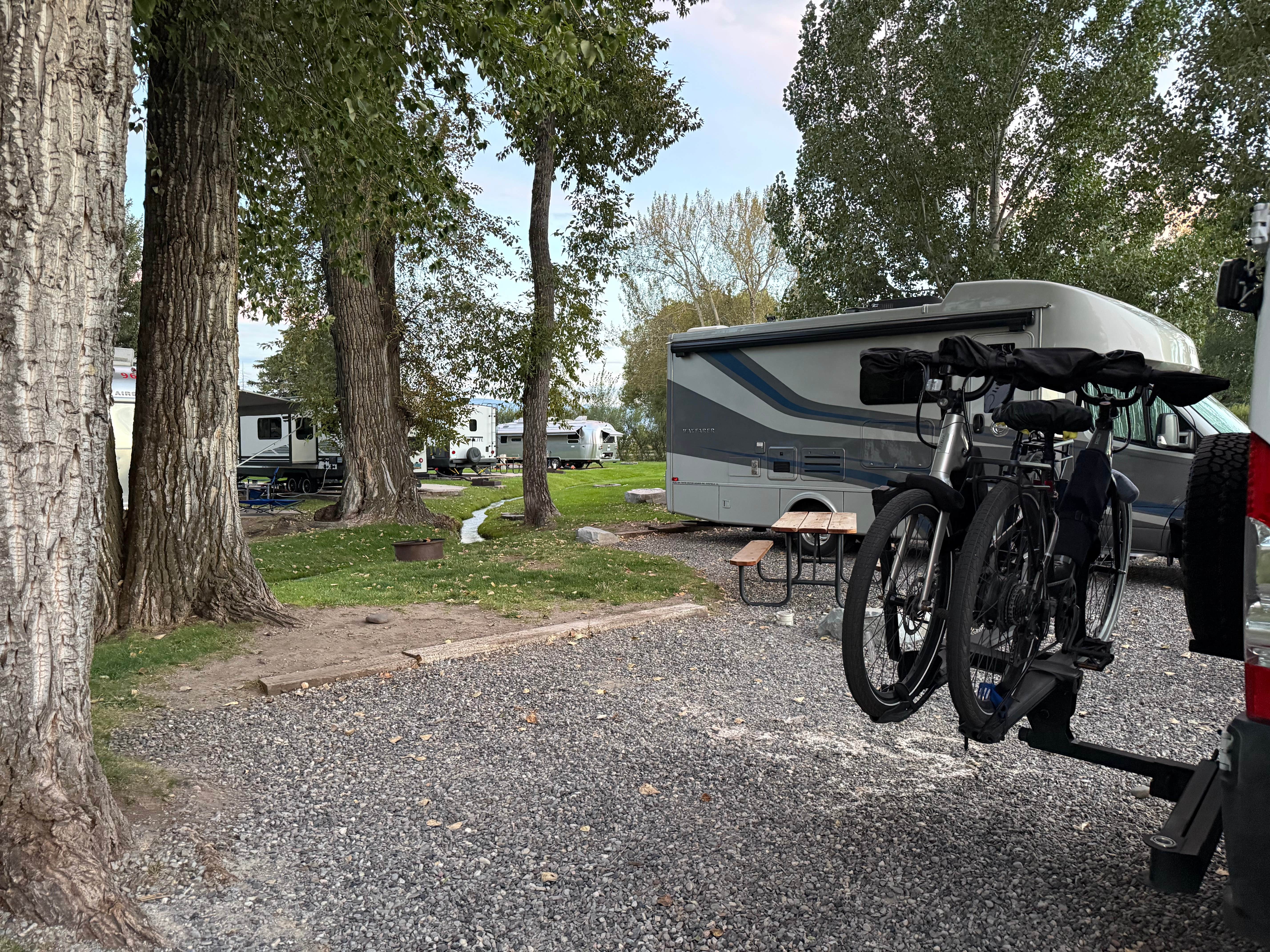 Camper-submitted photo at Bozeman Hot Spring Campground & RV Park near Livingston, MT