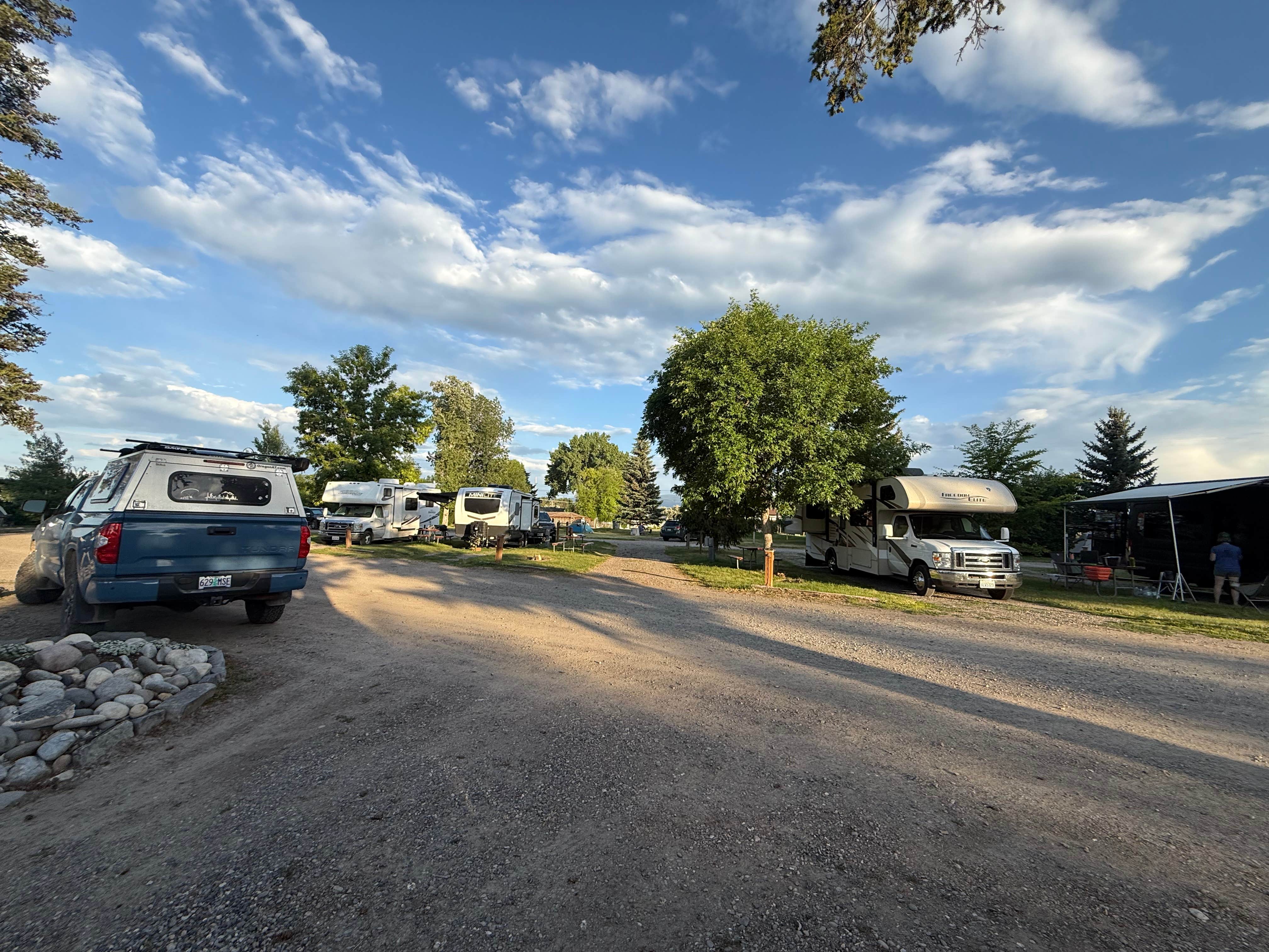 Camper-submitted photo at Bozeman Hot Spring Campground & RV Park near Three Forks, MT
